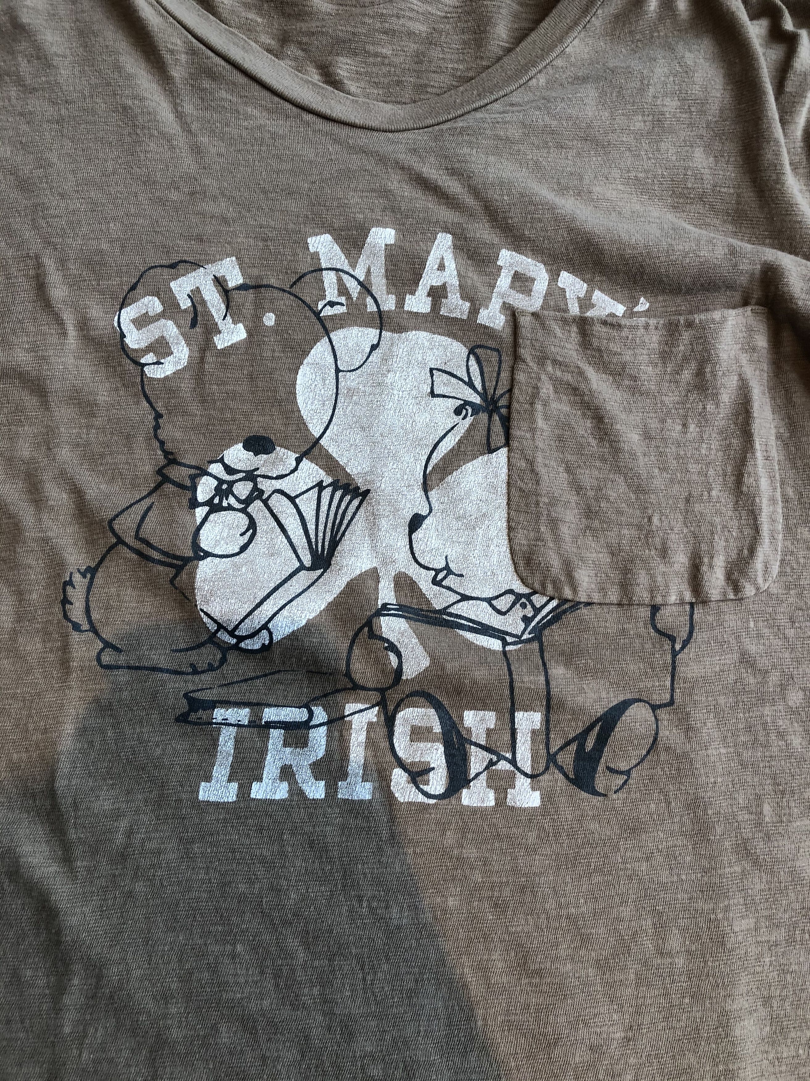 トップス undercover ST.MARYS IRISH TEE Undercover Size 3 Undercover St Mary's Irish Longsleeve