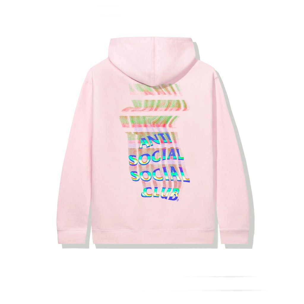 Anti Social Social Club Channel 747 Pink Hoodie ASSC DS