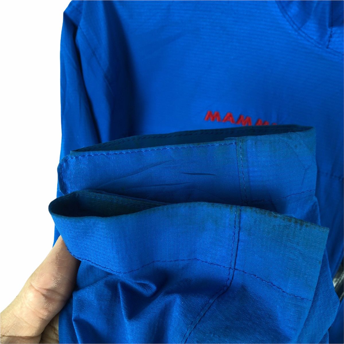 Mammut Mammut Swiss Design Nylon Windbreaker Jacket Hoodie Size US L / EU 52-54 / 3 - 15 Thumbnail