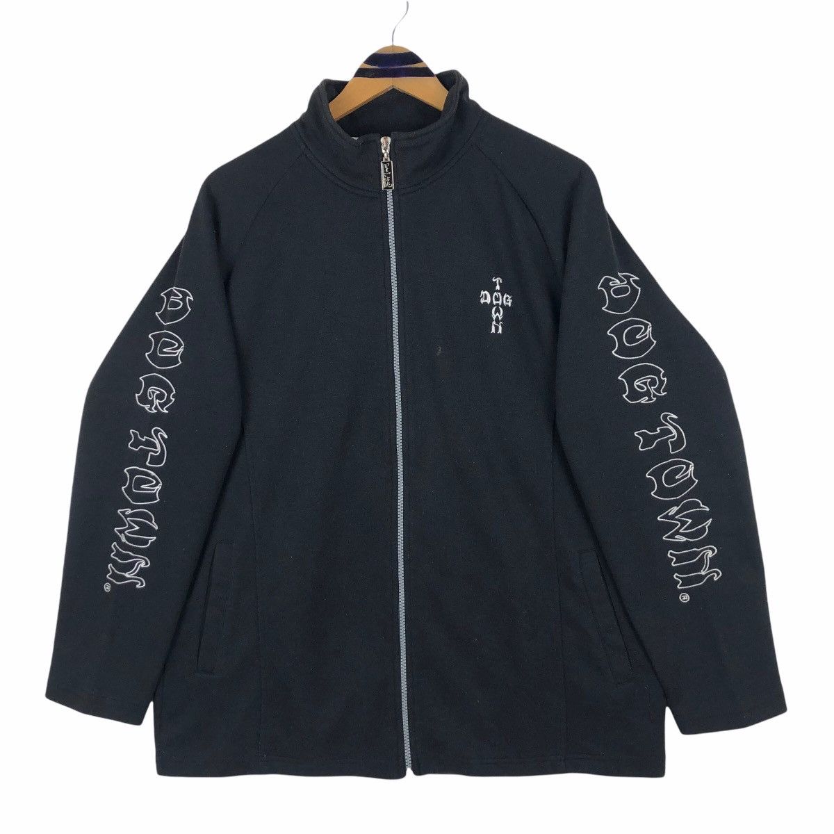 Dogtown Vintage Dogtown Black Dragon Zip Up Sweater Size US L / EU 52-54 / 3 - 13 Thumbnail