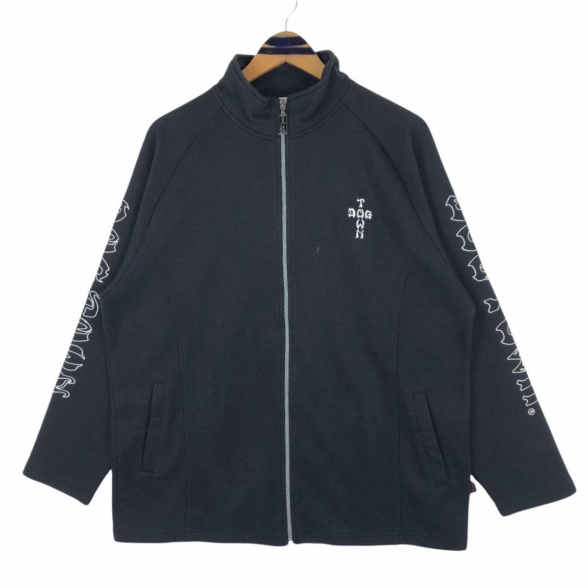 Dogtown Vintage Dogtown Black Dragon Zip Up Sweater Size US L / EU 52-54 / 3 - 2 Thumbnail
