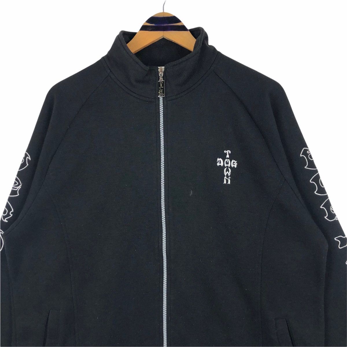Dogtown Vintage Dogtown Black Dragon Zip Up Sweater Size US L / EU 52-54 / 3 - 6 Thumbnail