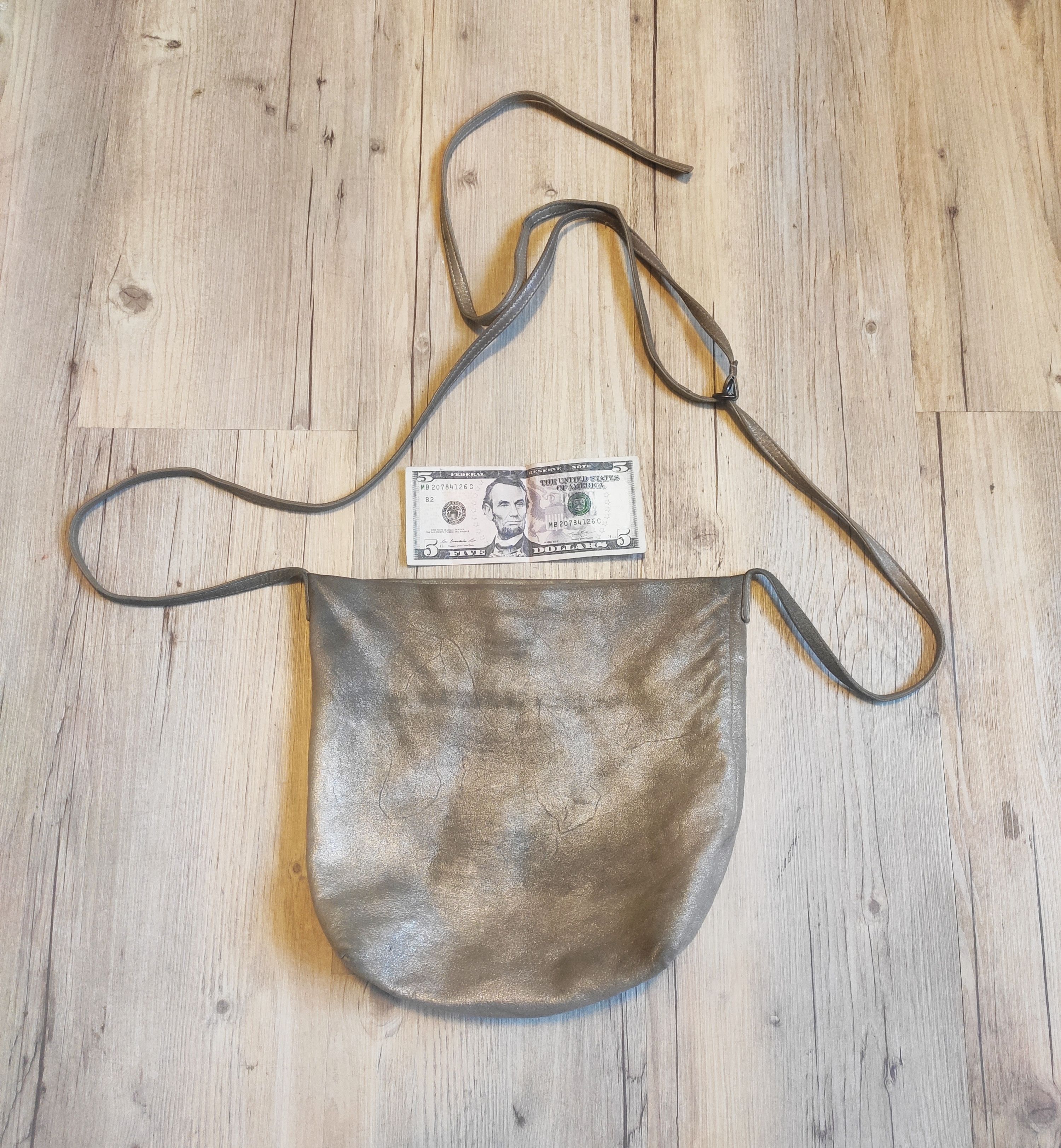 Ann Demeulemeester Wodan crossbody in bronze Size ONE SIZE - 2 Thumbnail