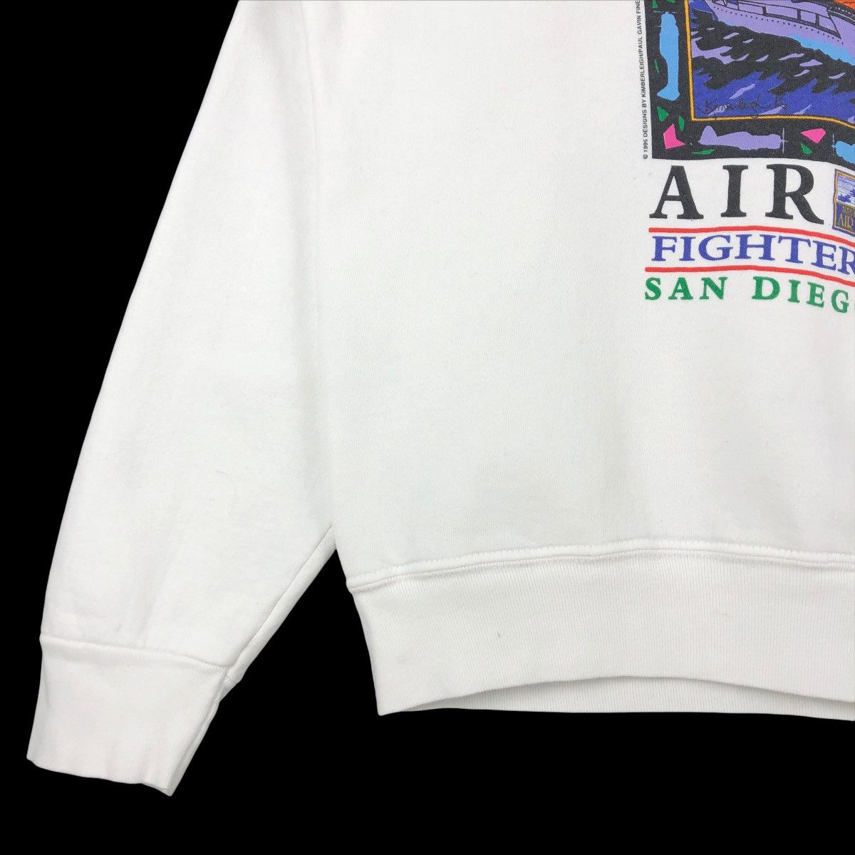 Fruit Of The Loom Vintage 1995 Miramar Air Show Crewneck Sweatshirt Size US XL / EU 56 / 4 - 3 Thumbnail