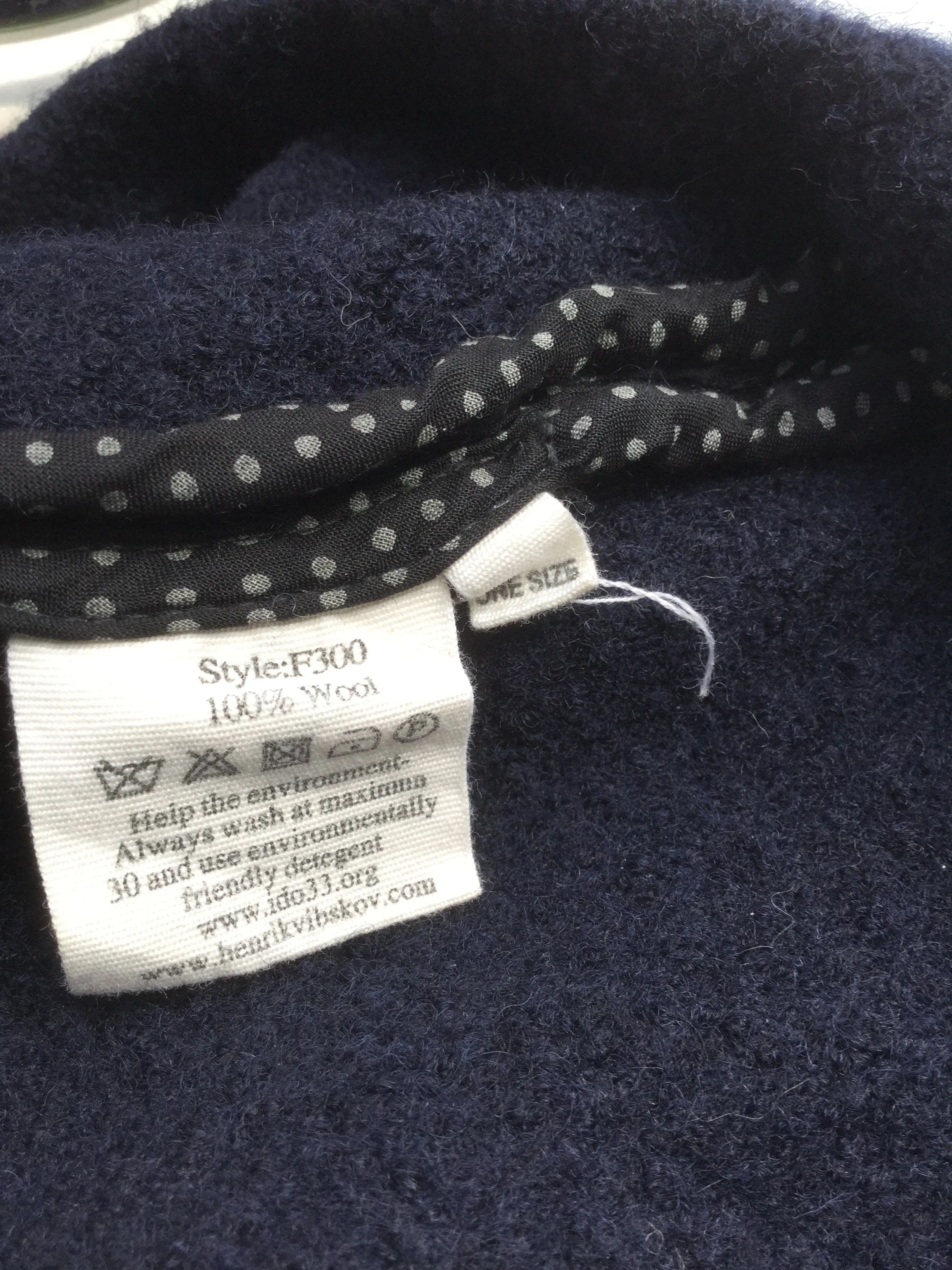 Henrik Vibskov Heavyweight wool dress or coat.Like Uma Wang or Casey Casey Size ONE SIZE - 6 Thumbnail