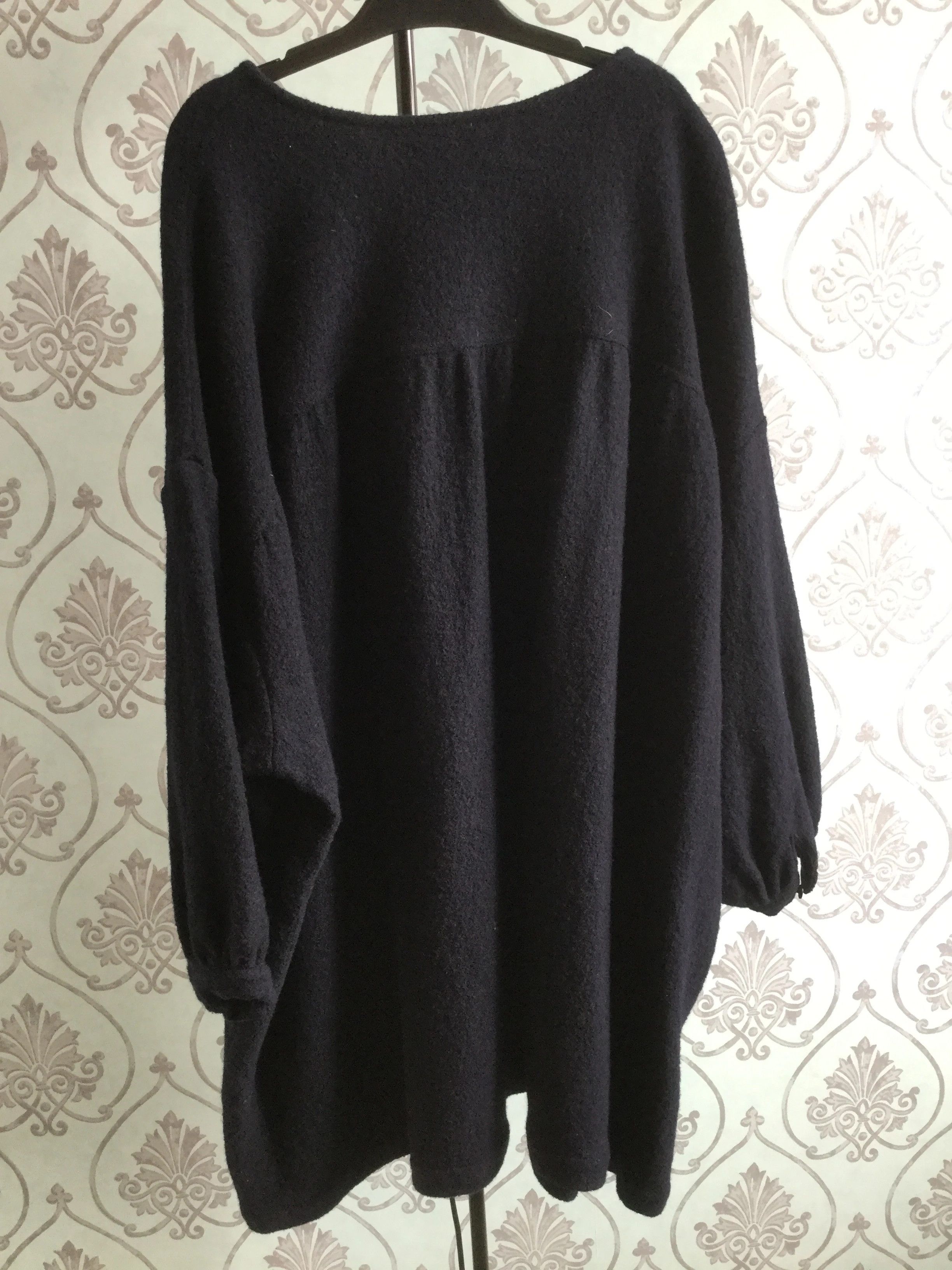 Henrik Vibskov Heavyweight wool dress or coat.Like Uma Wang or Casey Casey Size ONE SIZE - 3 Thumbnail