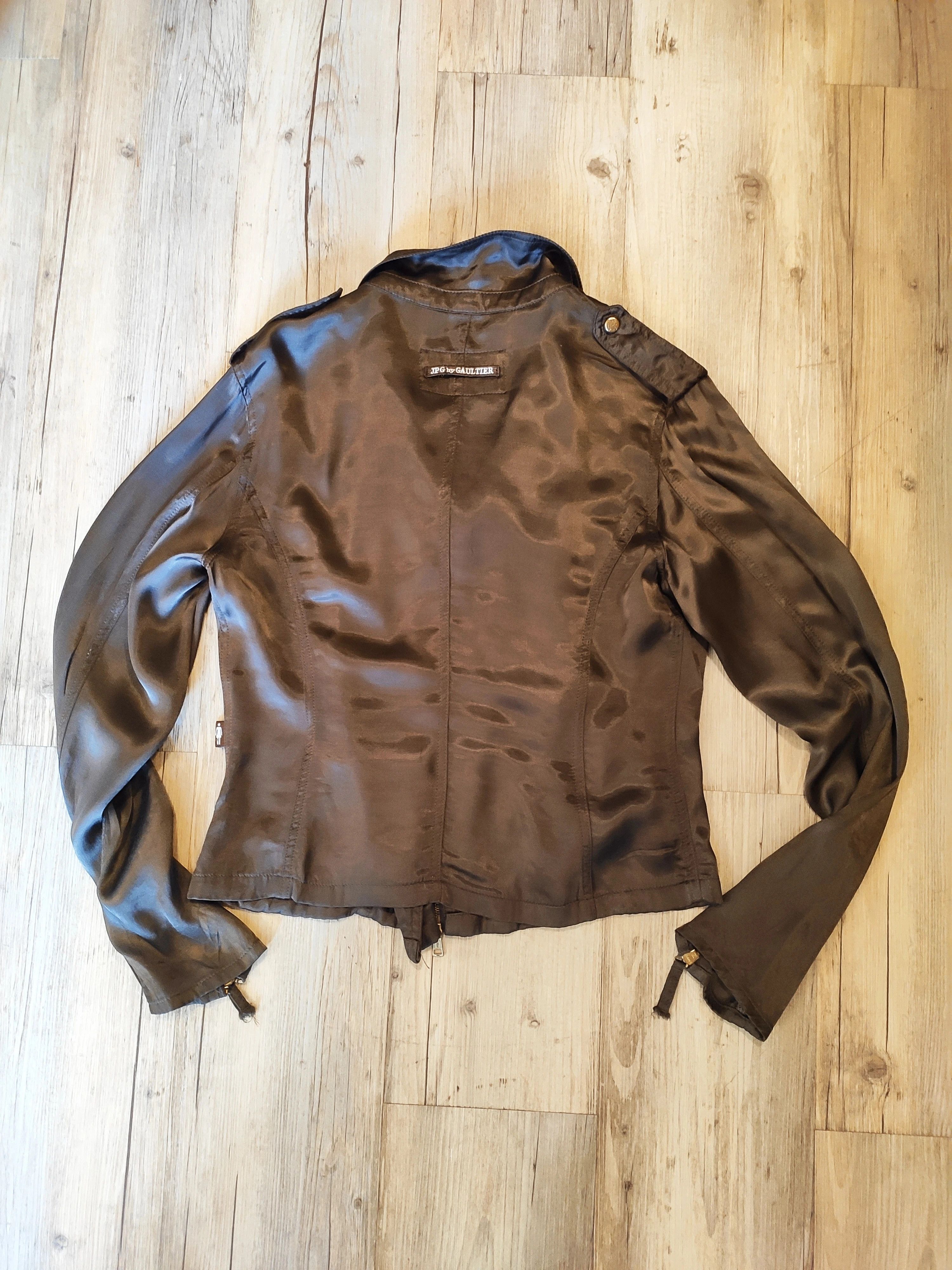 Jean Paul Gaultier ARCHIVE! JPG Biker blouse or jacket from SS97 Size M / US 6-8 / IT 42-44 - 2 Thumbnail