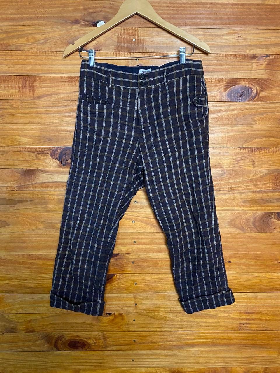 Issey Miyake Vintage Plantation By Issey Miyake Checkered Pants Size US 29 - 1 Thumbnail