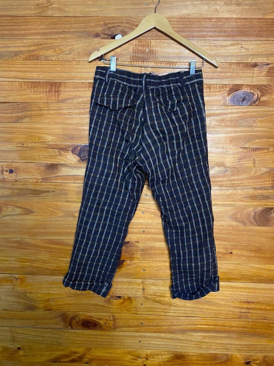Issey Miyake Vintage Plantation By Issey Miyake Checkered Pants Size US 29 - 6 Thumbnail