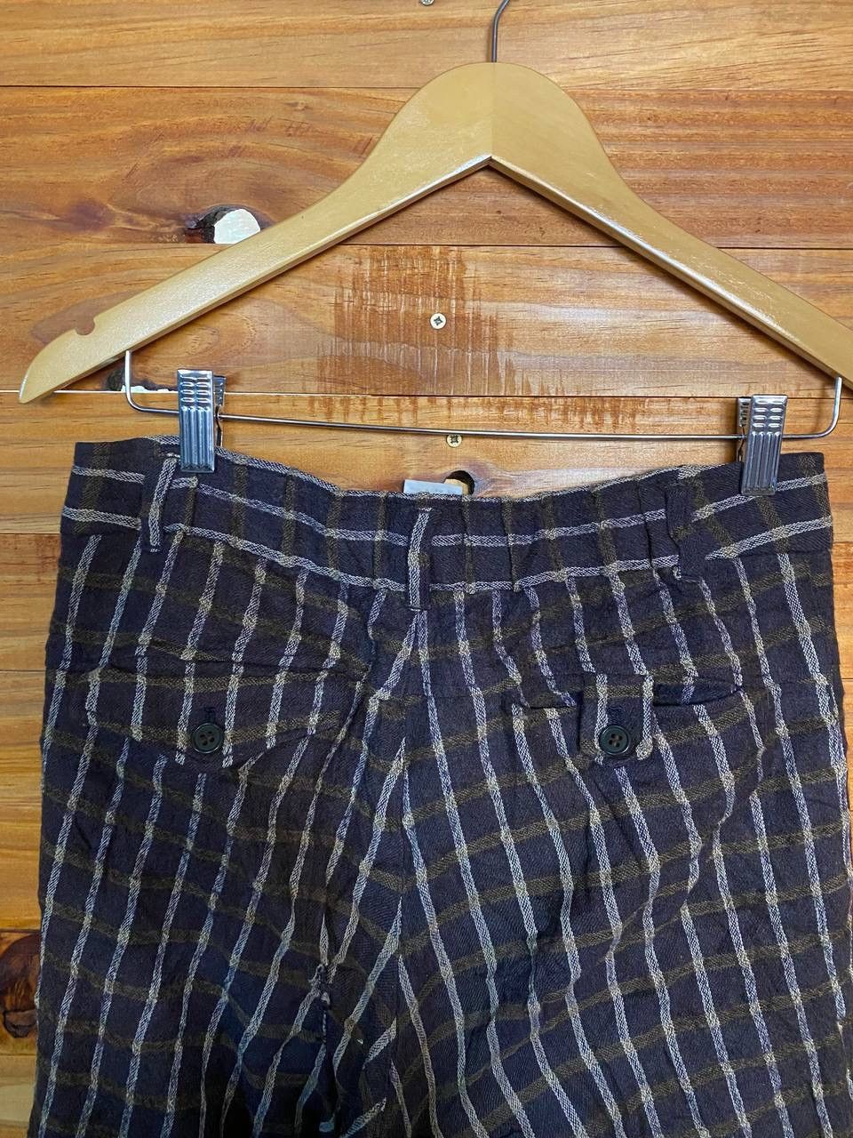 Issey Miyake Vintage Plantation By Issey Miyake Checkered Pants Size US 29 - 7 Thumbnail