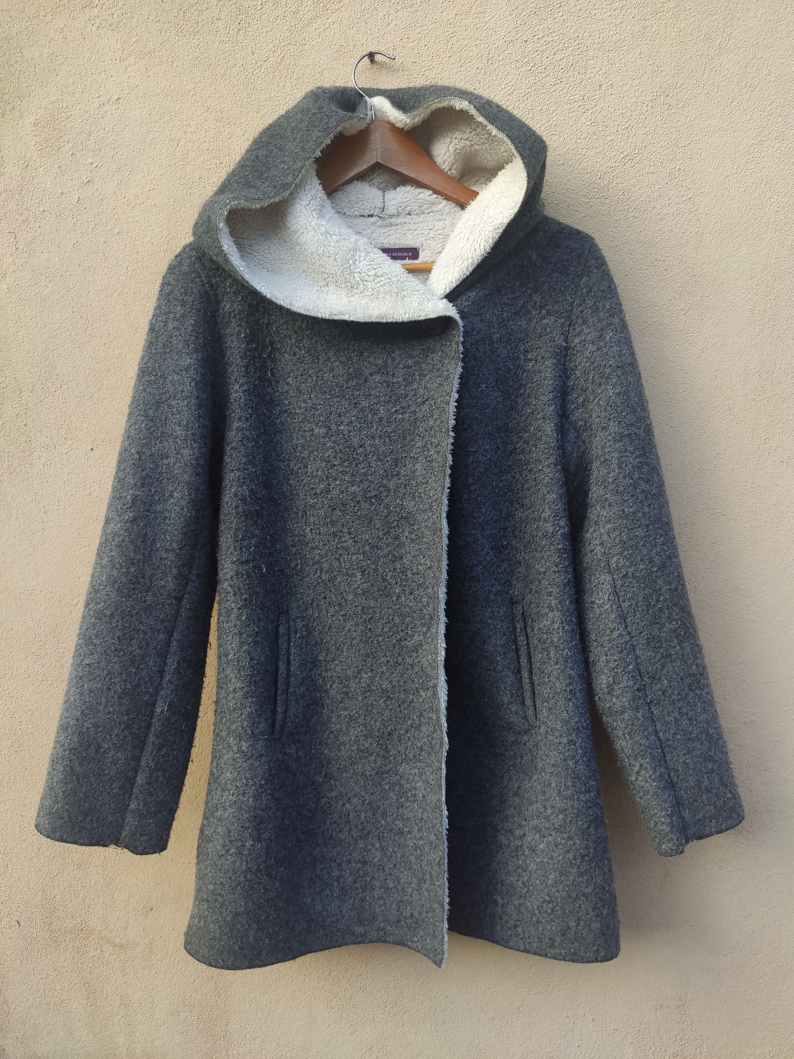 Japanese Brand Urban Research jacket Hoodies wool Size US S / EU 44-46 / 1 - 1 Thumbnail