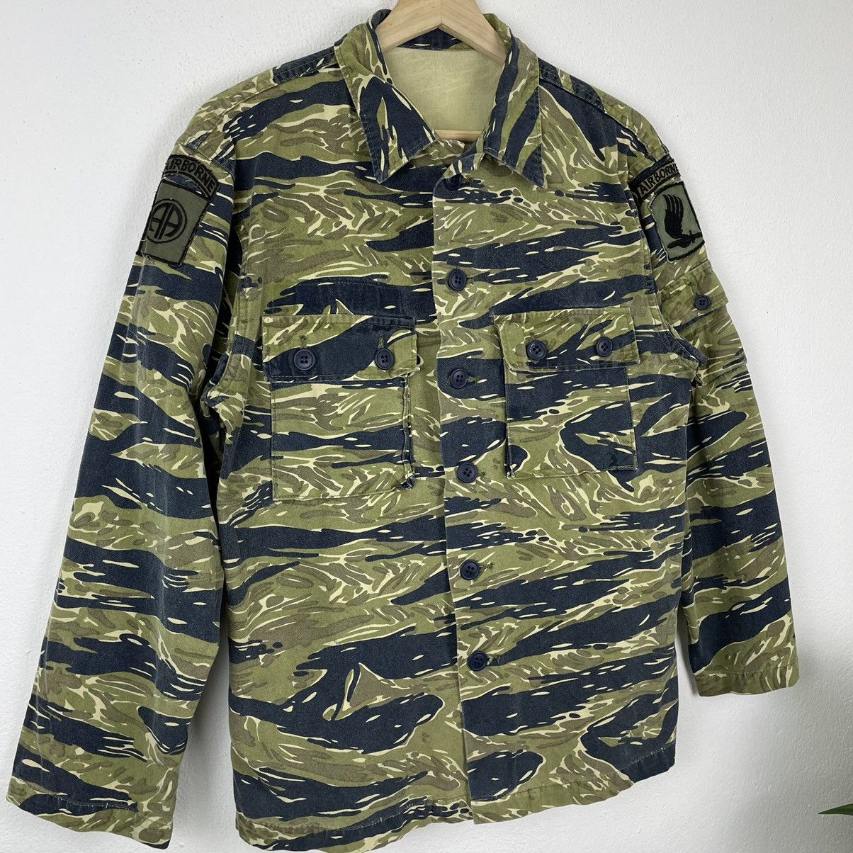 Military × Us Air Force × Vintage Vintage Tiger Stripe Camo