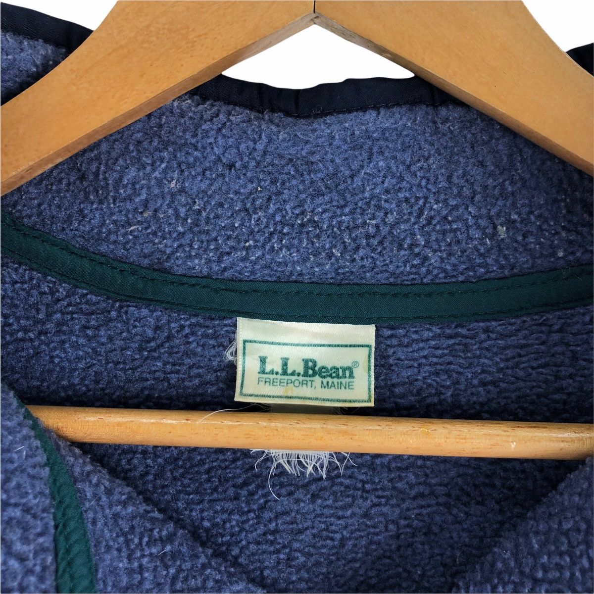 L.L. Bean Vintage 90s LL Bean Fleece Sweater Size US XL / EU 56 / 4 - 8 Thumbnail