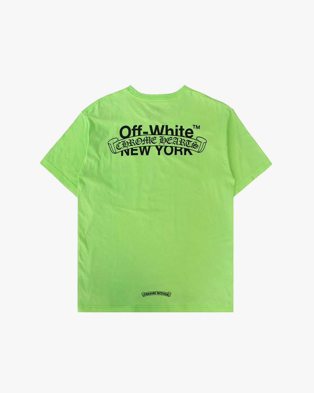 Off-White CHROME HEARTS OFF-WHITE NEW YORK TEE | Grailed