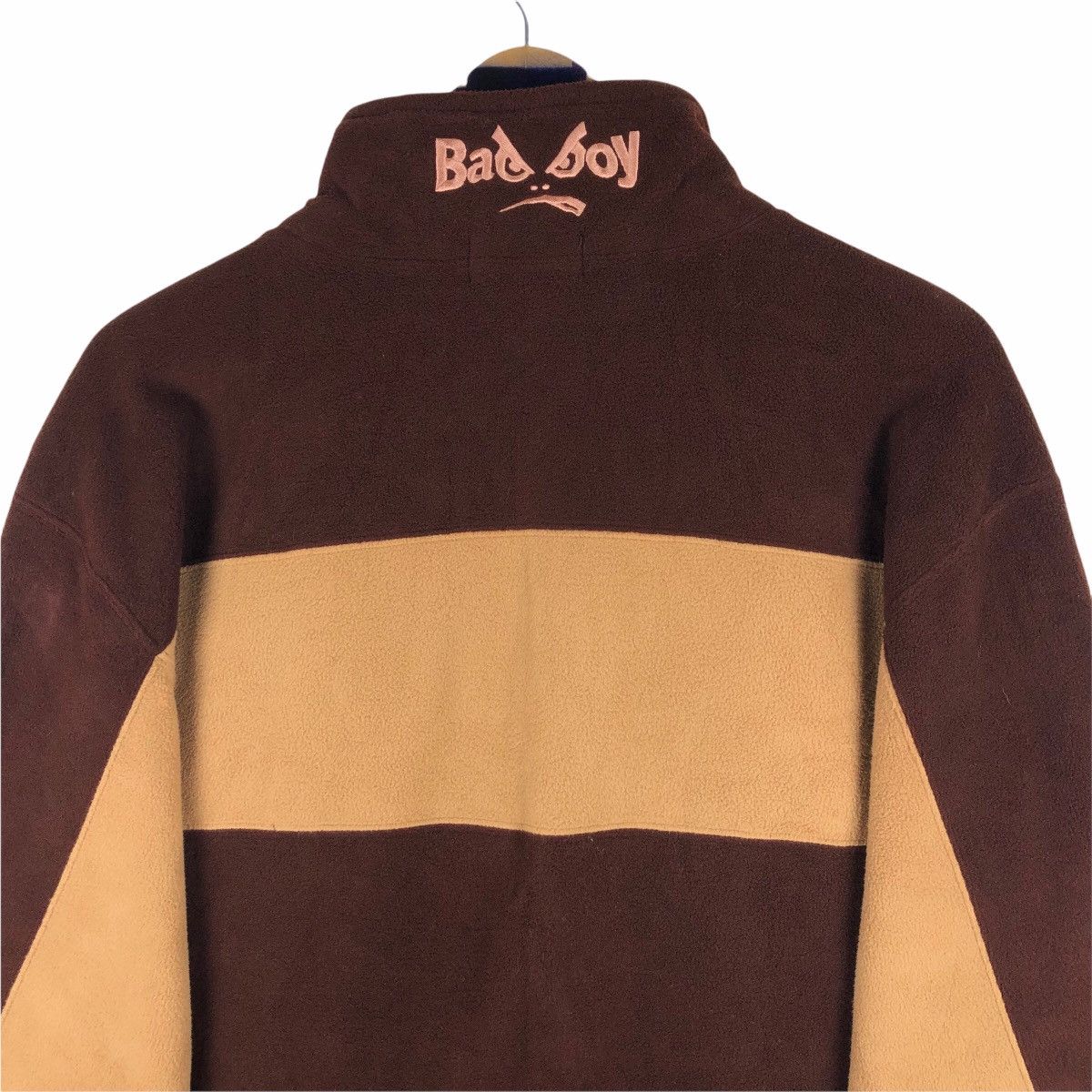 Vintage Vintage Bad Boy Mock Neck Fleece Sweater Embroidery Size US M / EU 48-50 / 2 - 8 Thumbnail