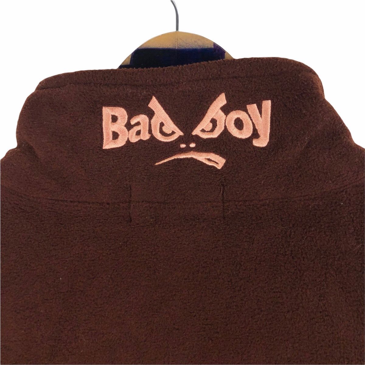 Vintage Vintage Bad Boy Mock Neck Fleece Sweater Embroidery Size US M / EU 48-50 / 2 - 11 Thumbnail