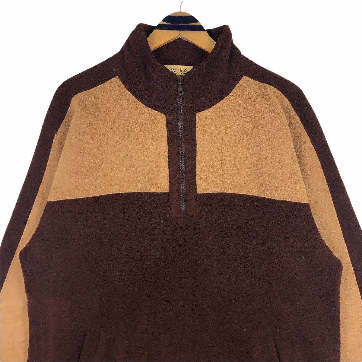 Vintage Vintage Bad Boy Mock Neck Fleece Sweater Embroidery Size US M / EU 48-50 / 2 - 6 Thumbnail