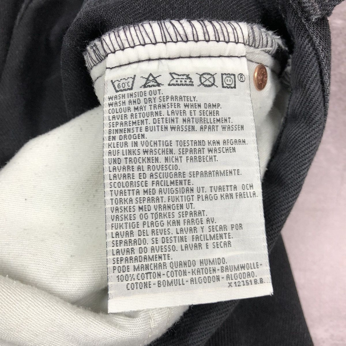 Levi's Vintage Levi’s 881 02 Black Jeans Orange tab Size US 34 / EU 50 - 8 Thumbnail
