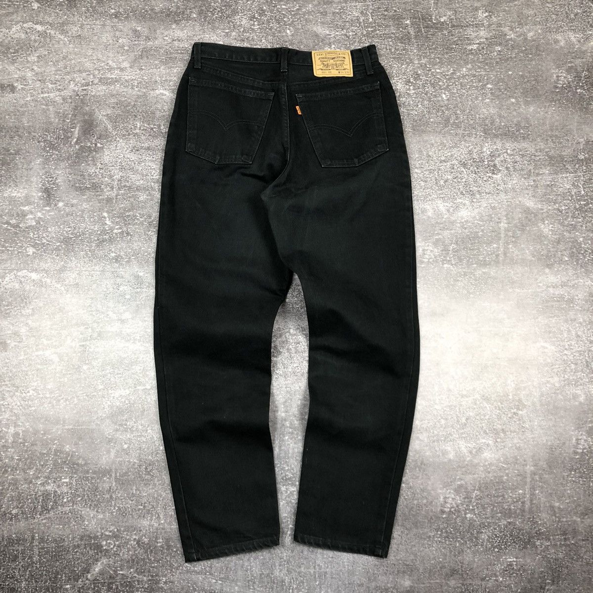 Levi's Vintage Levi’s 881 02 Black Jeans Orange tab Size US 34 / EU 50 - 1 Thumbnail