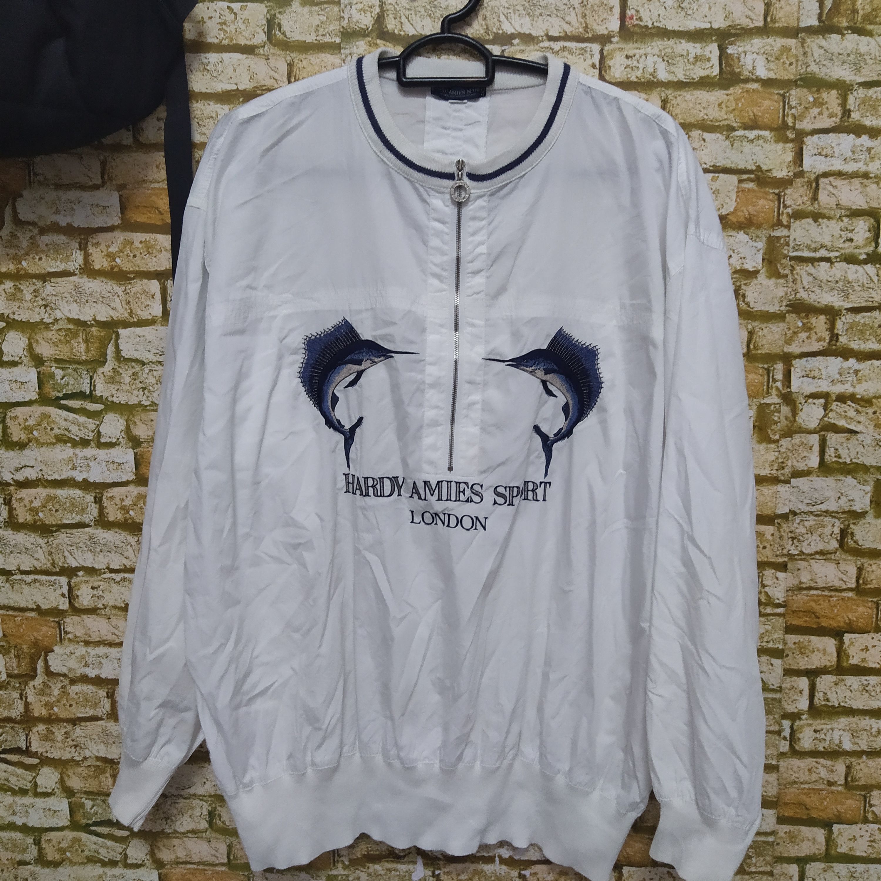 Hardy Amies HARDY AMIES SPORTS EMBROIDERRED FISHING JACKET (D539) Size US XL / EU 56 / 4 - 1 Thumbnail