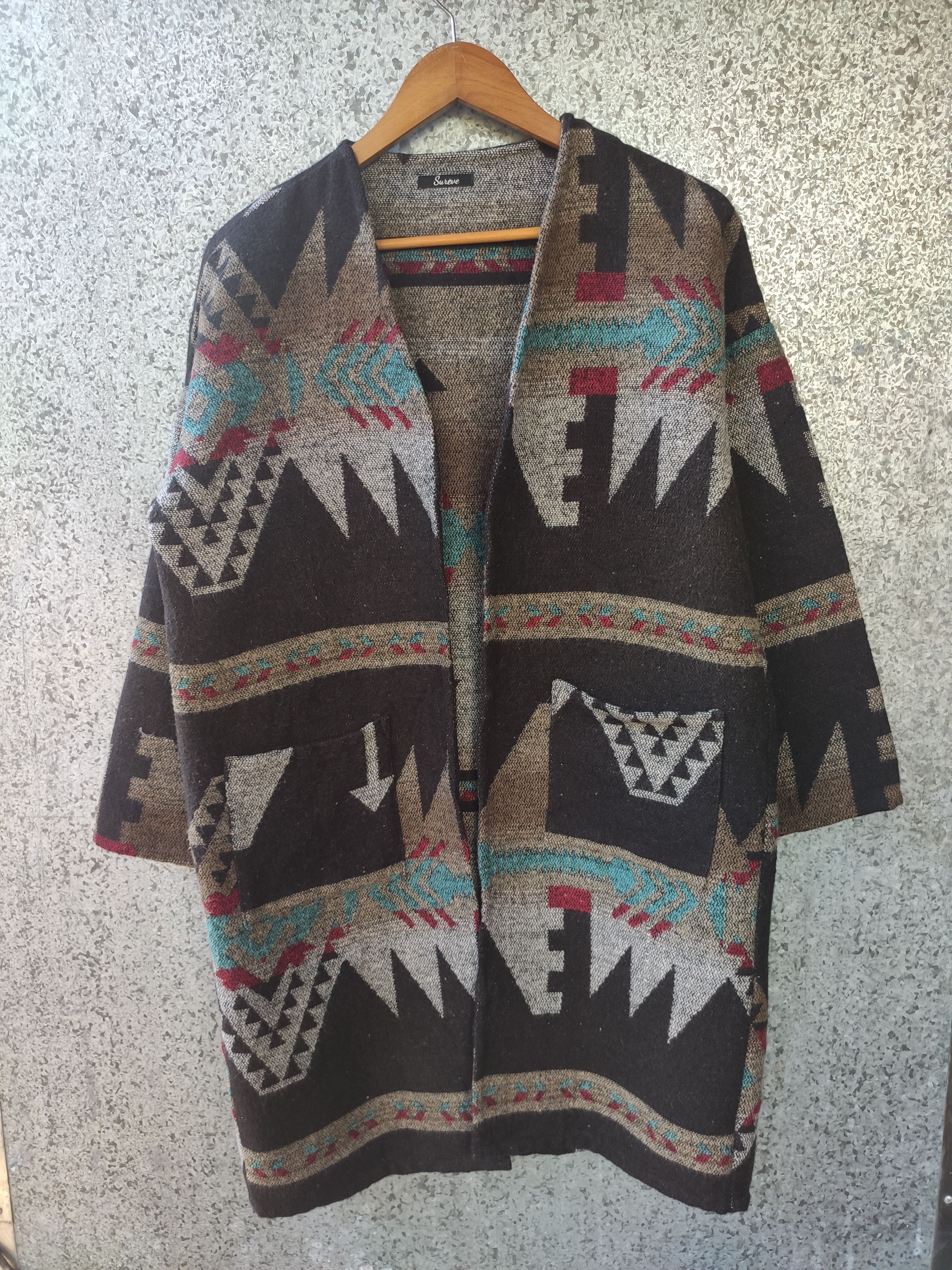 Sureve Native jacket Navajo Cardigan sweater