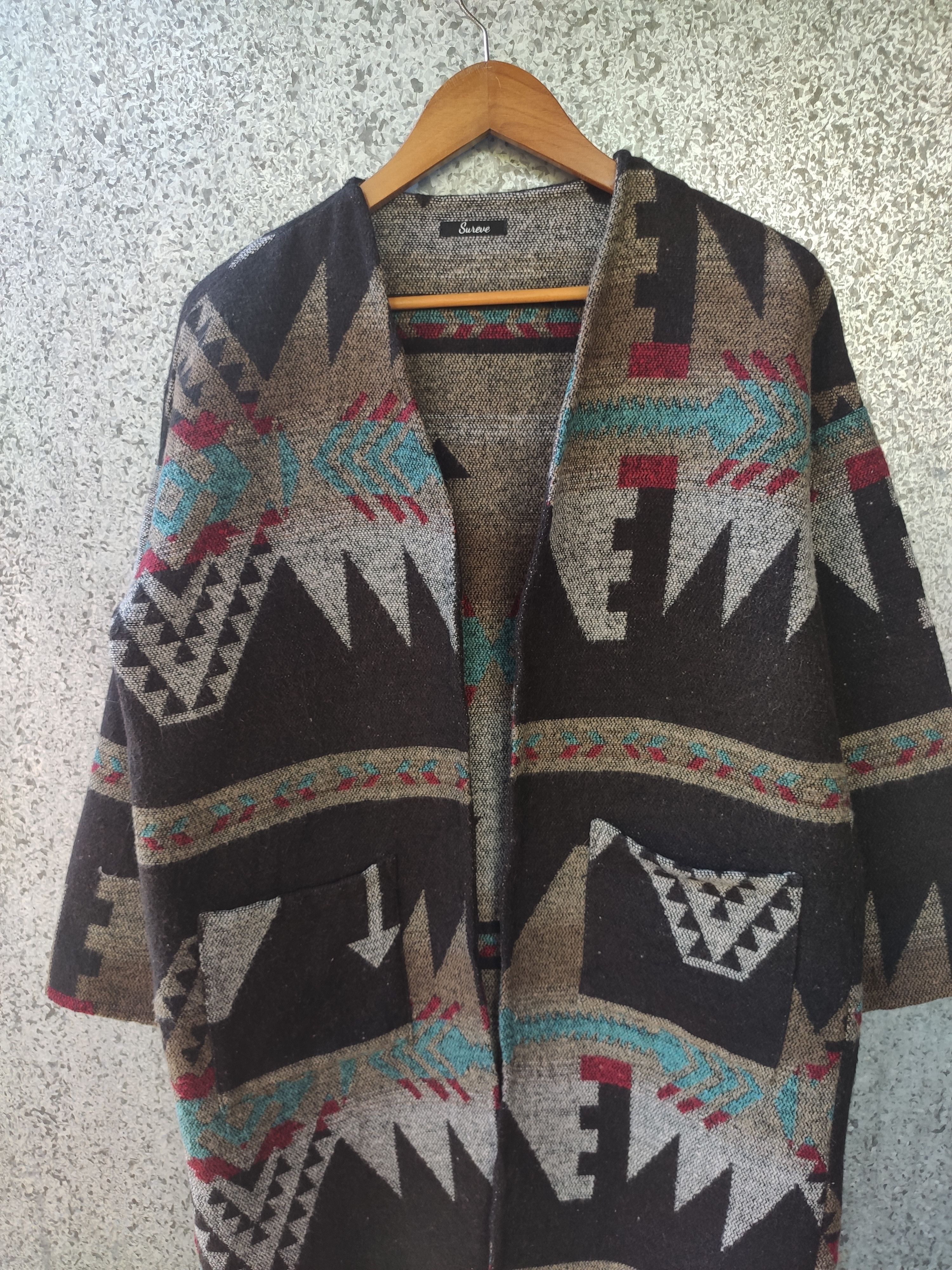 Sureve Native jacket Navajo Cardigan sweater