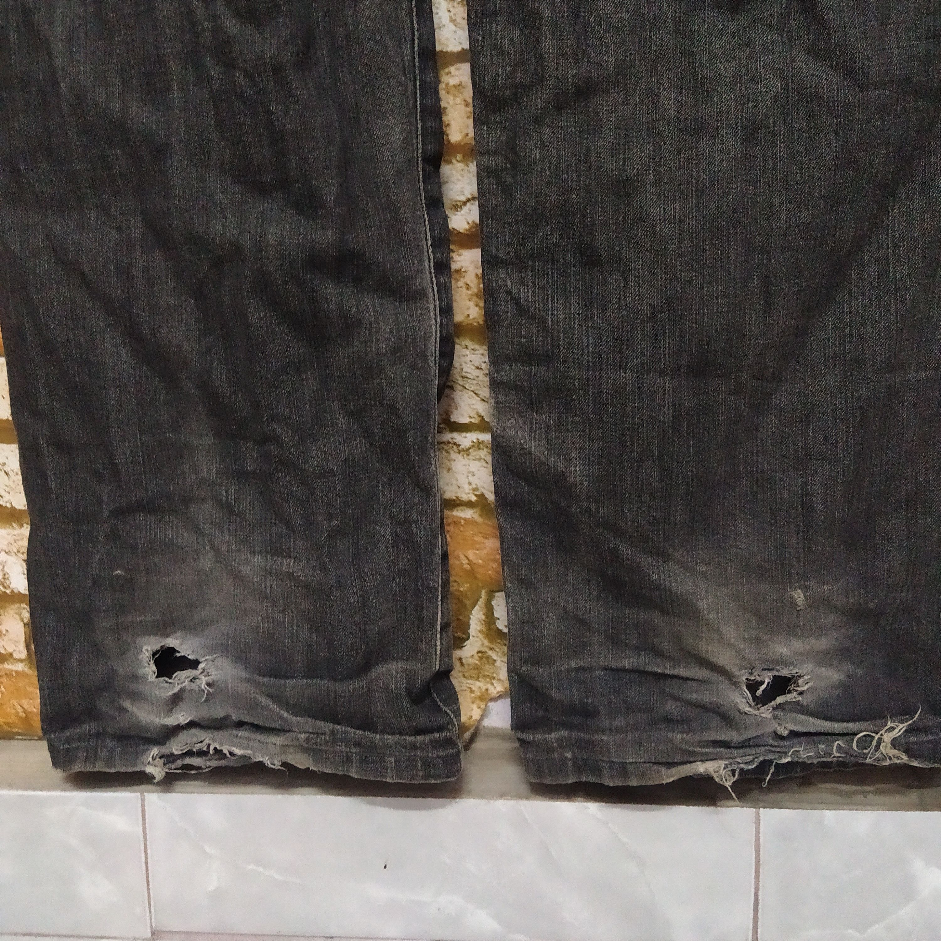 Supreme × Vintage VTG SUPREME DENIM MADE IN USA BLACK (D540) Size US 30 / EU 46 - 5 Thumbnail