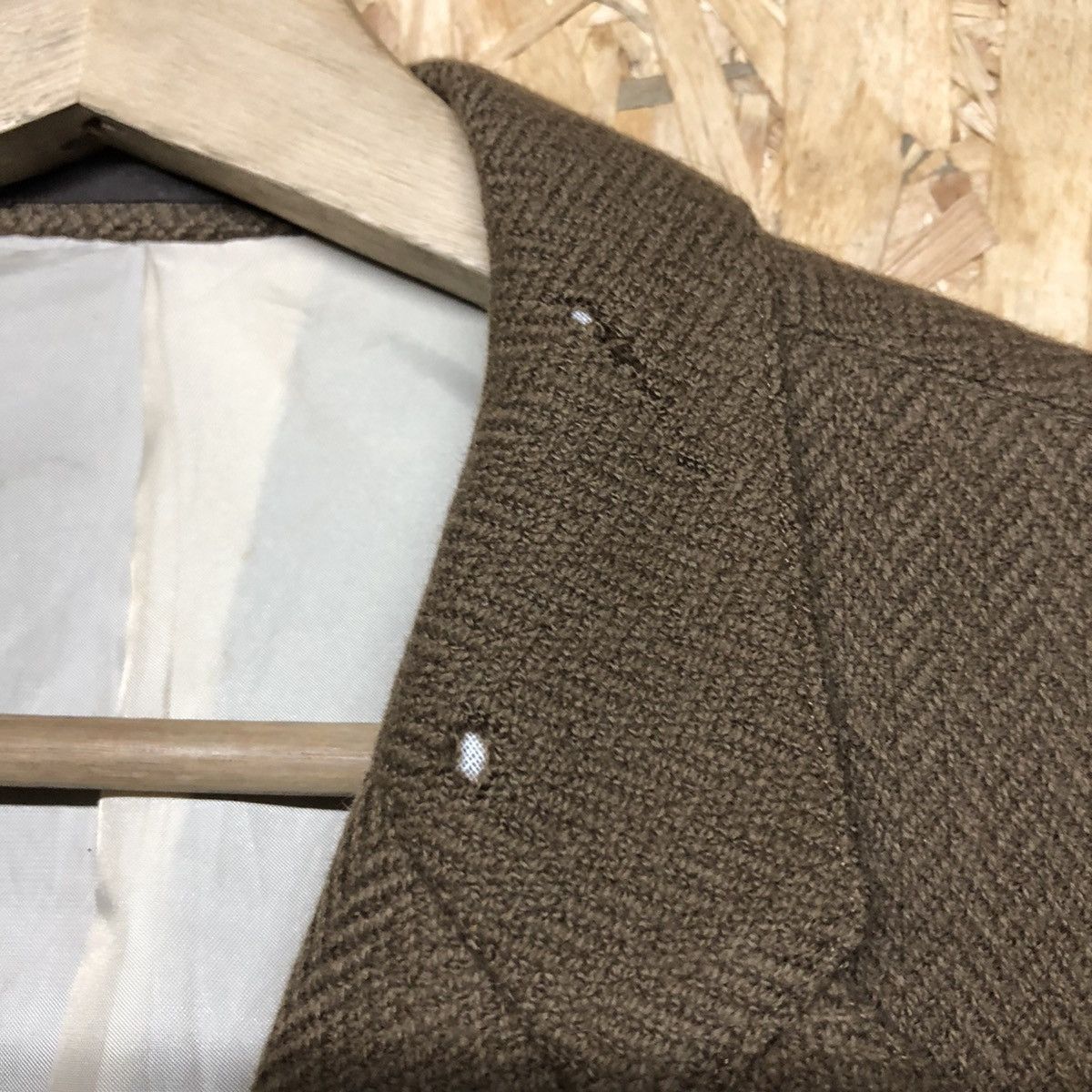 Burberry BURBERRY WOOL & CASHMERE BLAZER Size 42R - 9 Thumbnail