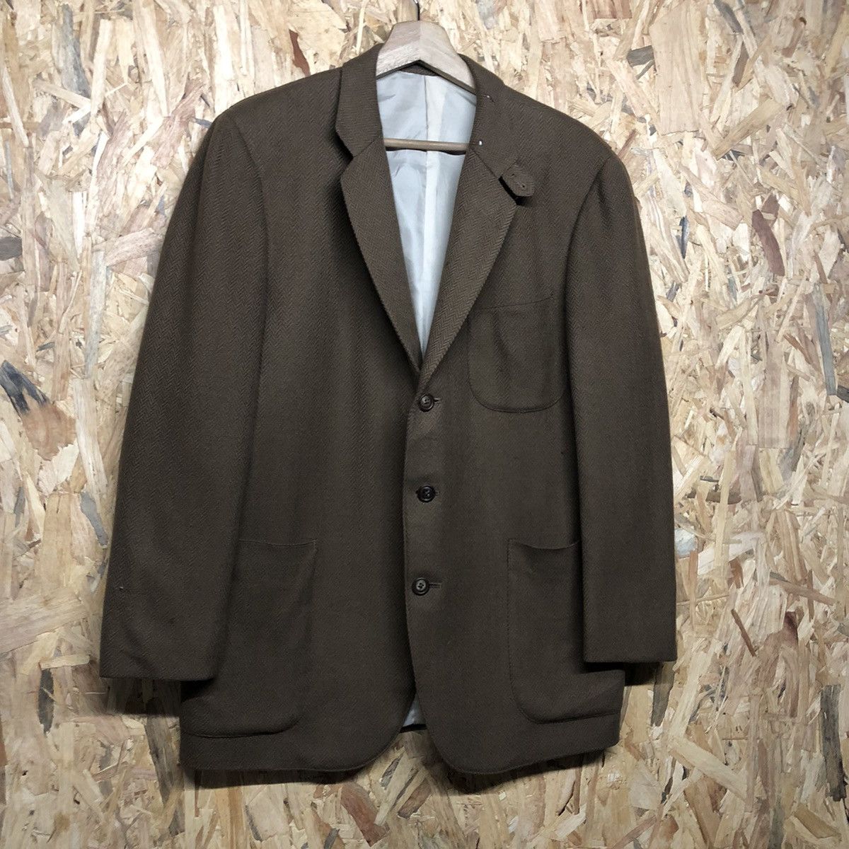 Burberry BURBERRY WOOL & CASHMERE BLAZER Size 42R - 2 Thumbnail