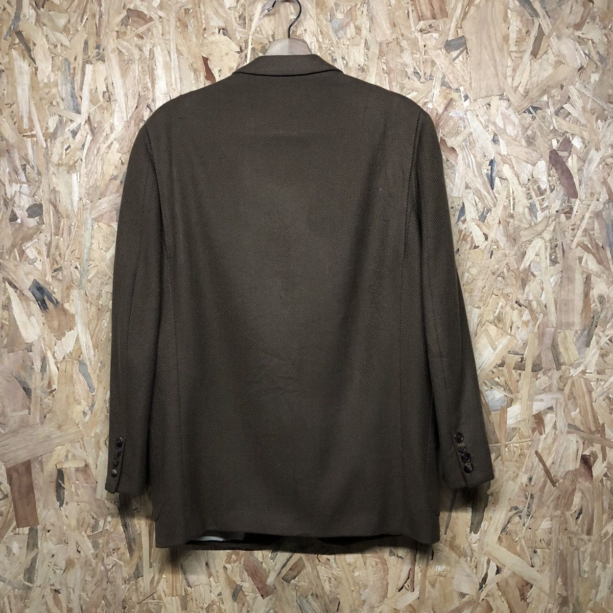 Burberry BURBERRY WOOL & CASHMERE BLAZER Size 42R - 4 Thumbnail