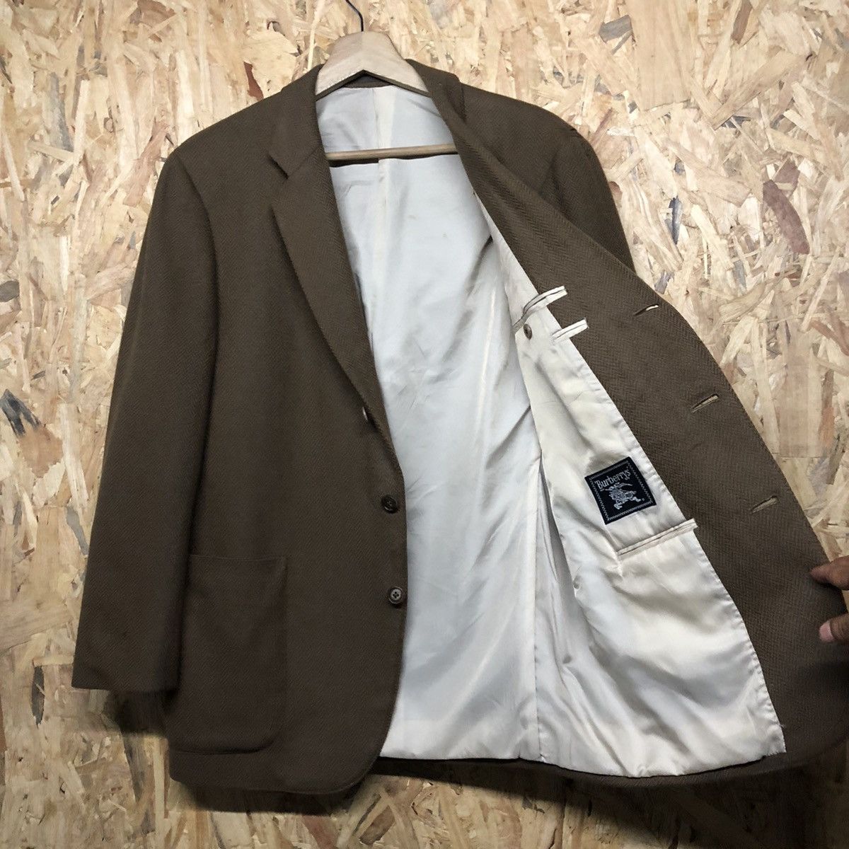Burberry BURBERRY WOOL & CASHMERE BLAZER Size 42R - 5 Thumbnail