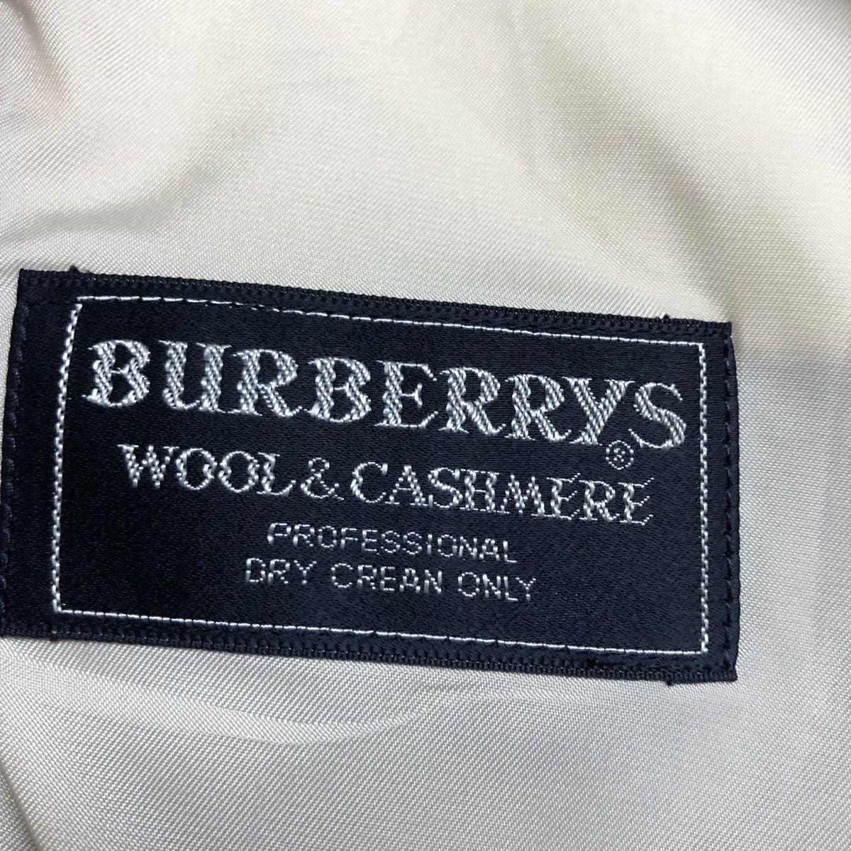 Burberry BURBERRY WOOL & CASHMERE BLAZER Size 42R - 8 Thumbnail