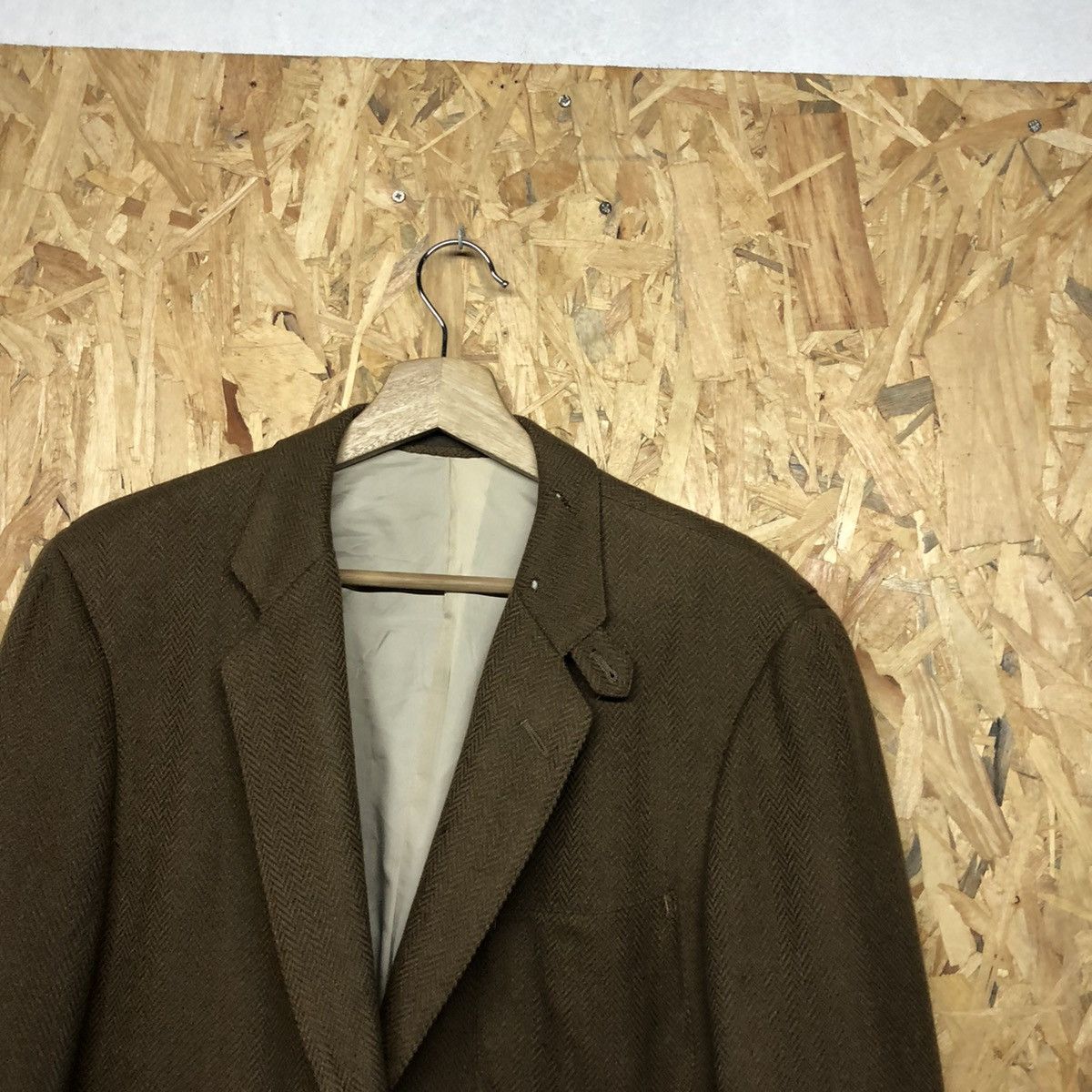 Burberry BURBERRY WOOL & CASHMERE BLAZER Size 42R - 6 Thumbnail