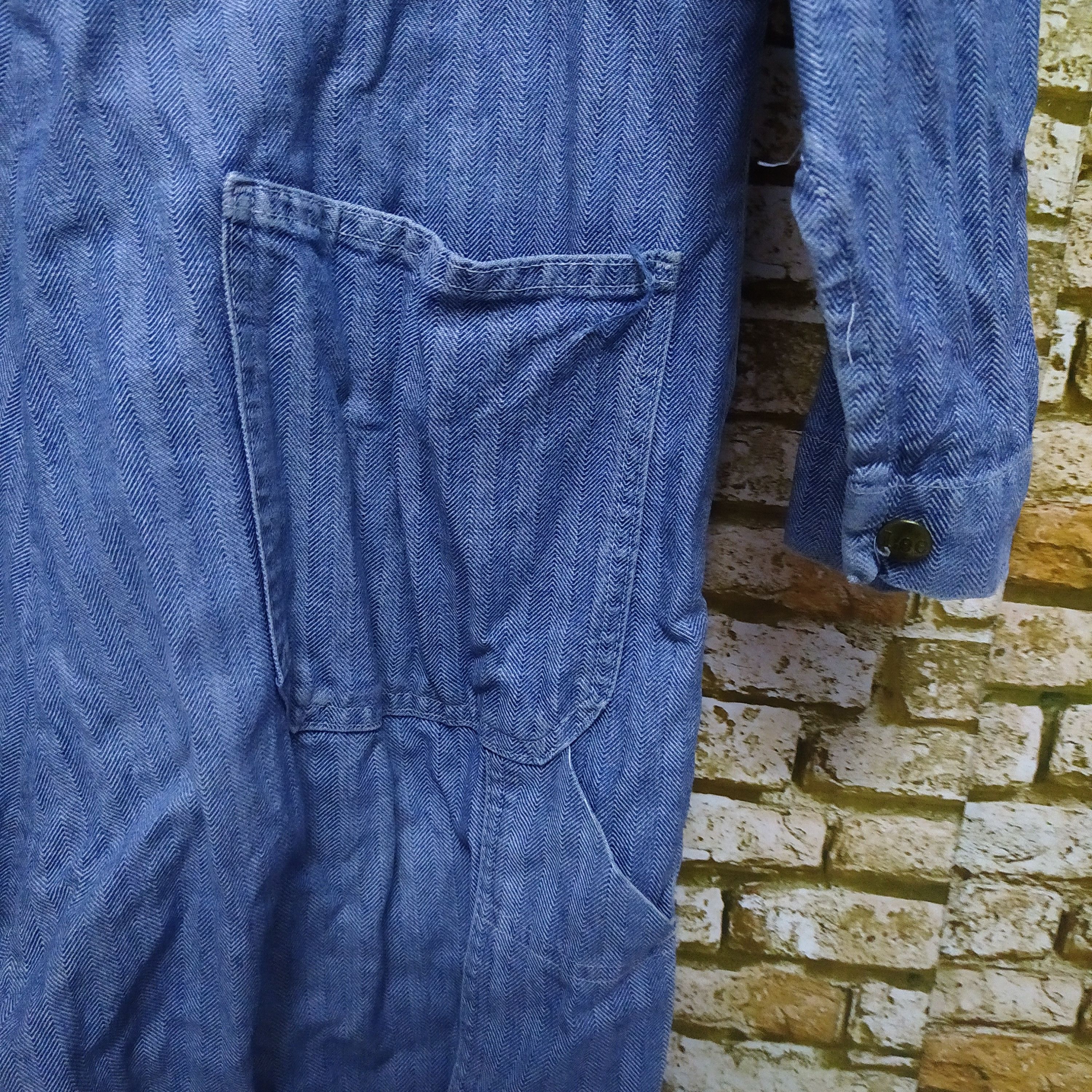 Lee VTG LEE UNIONMADE HERRINGBONE COVERALL (D542) Size US 40 / EU 56 - 9 Thumbnail