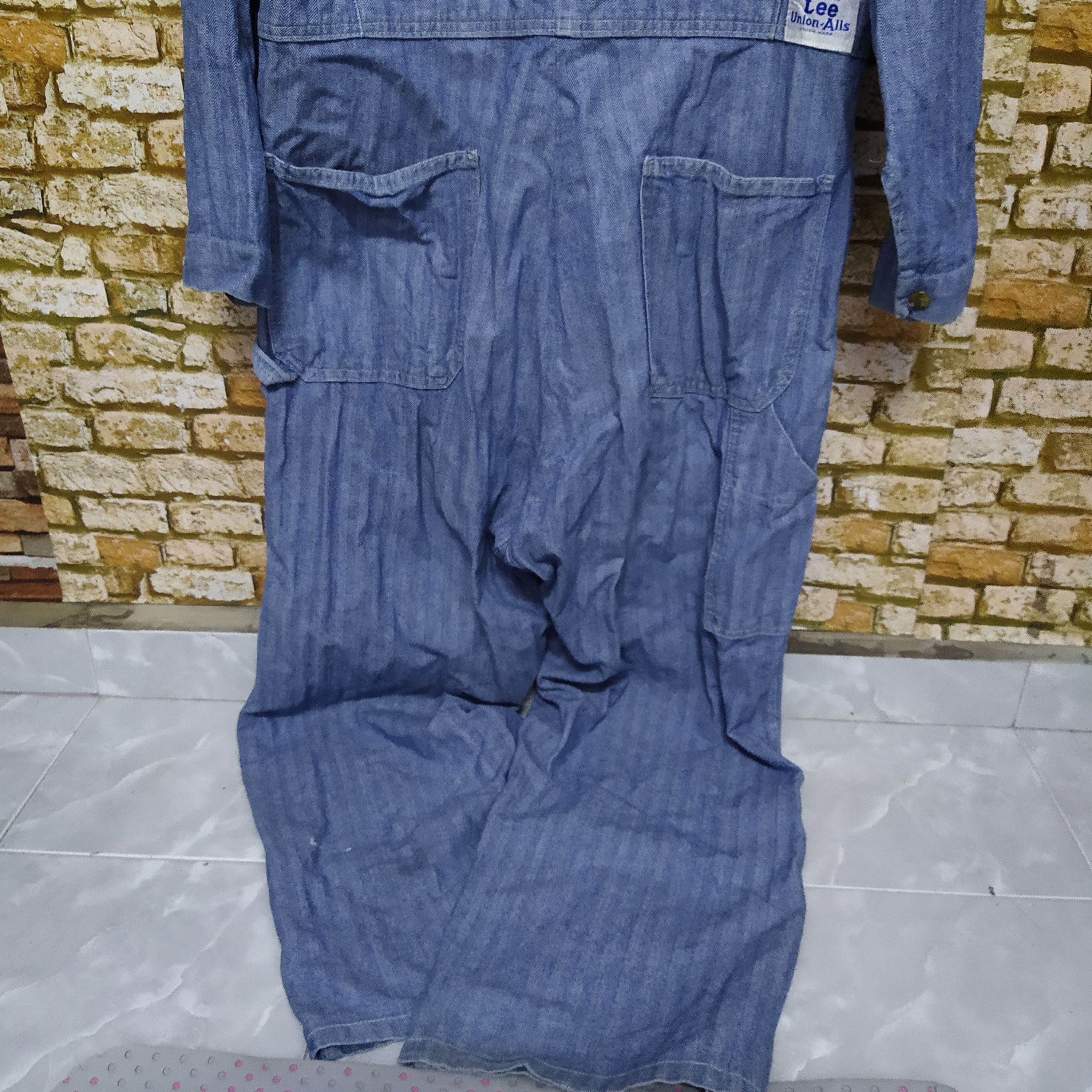 Lee VTG LEE UNIONMADE HERRINGBONE COVERALL (D542) Size US 40 / EU 56 - 8 Thumbnail