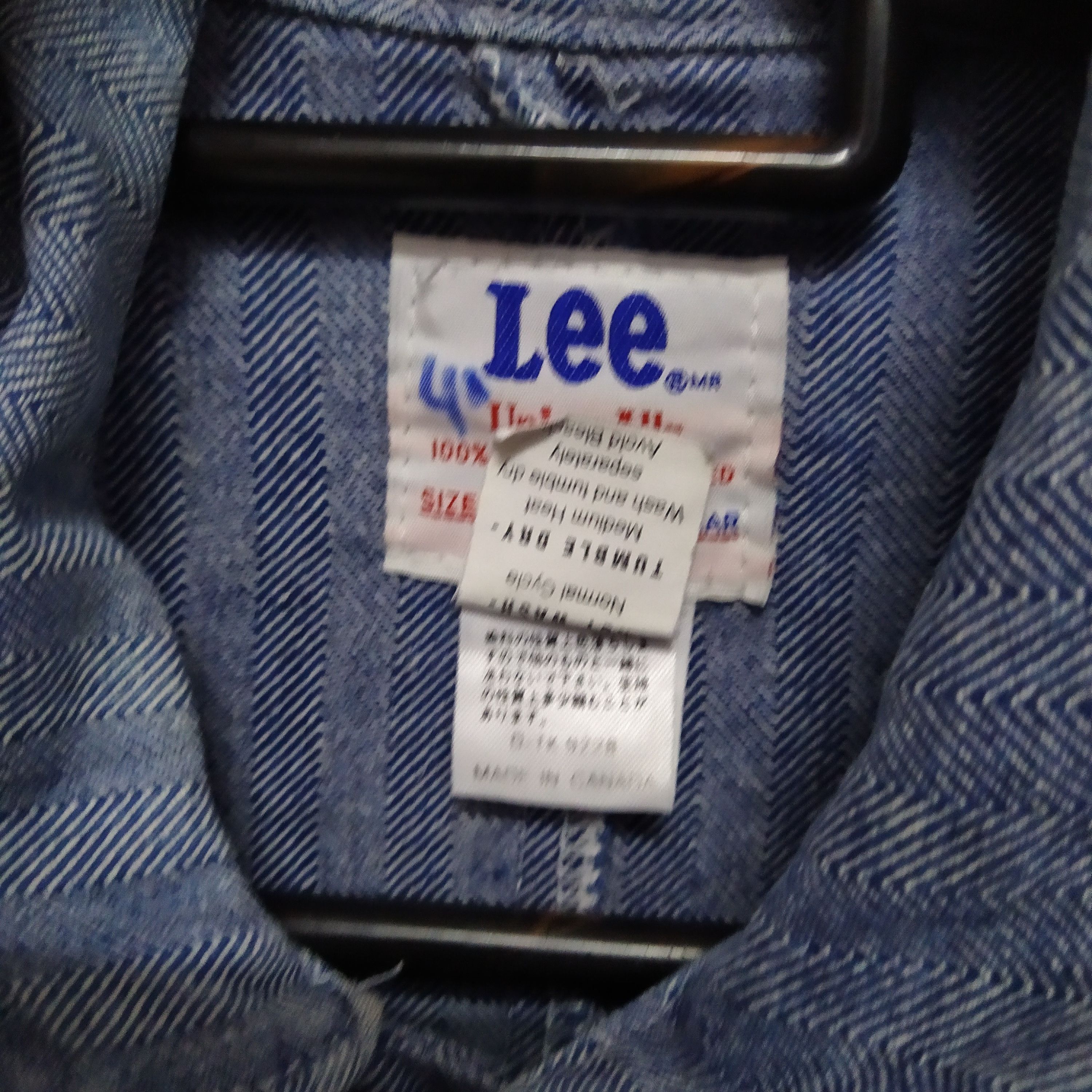 Lee VTG LEE UNIONMADE HERRINGBONE COVERALL (D542) Size US 40 / EU 56 - 6 Thumbnail