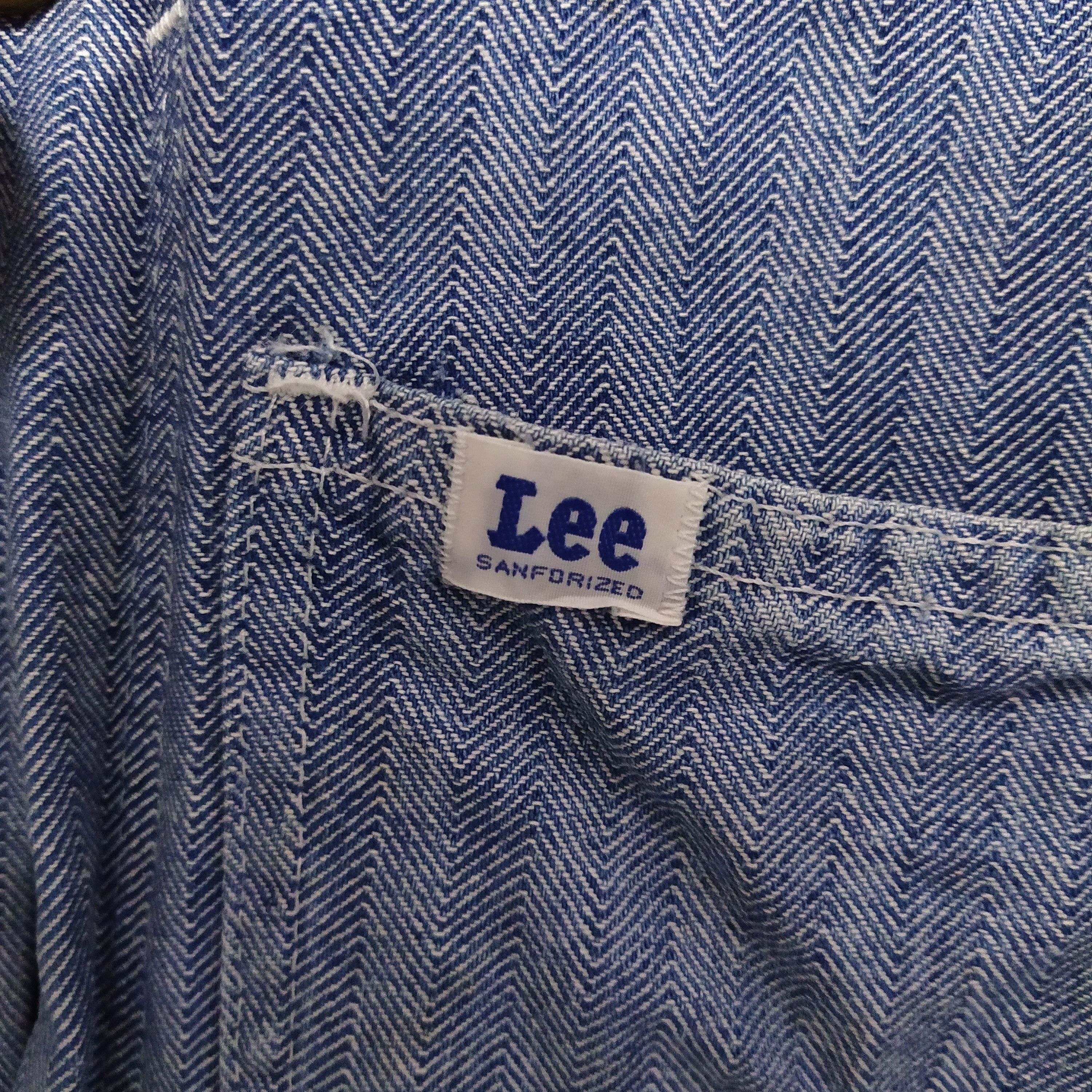 Lee VTG LEE UNIONMADE HERRINGBONE COVERALL (D542) Size US 40 / EU 56 - 3 Thumbnail