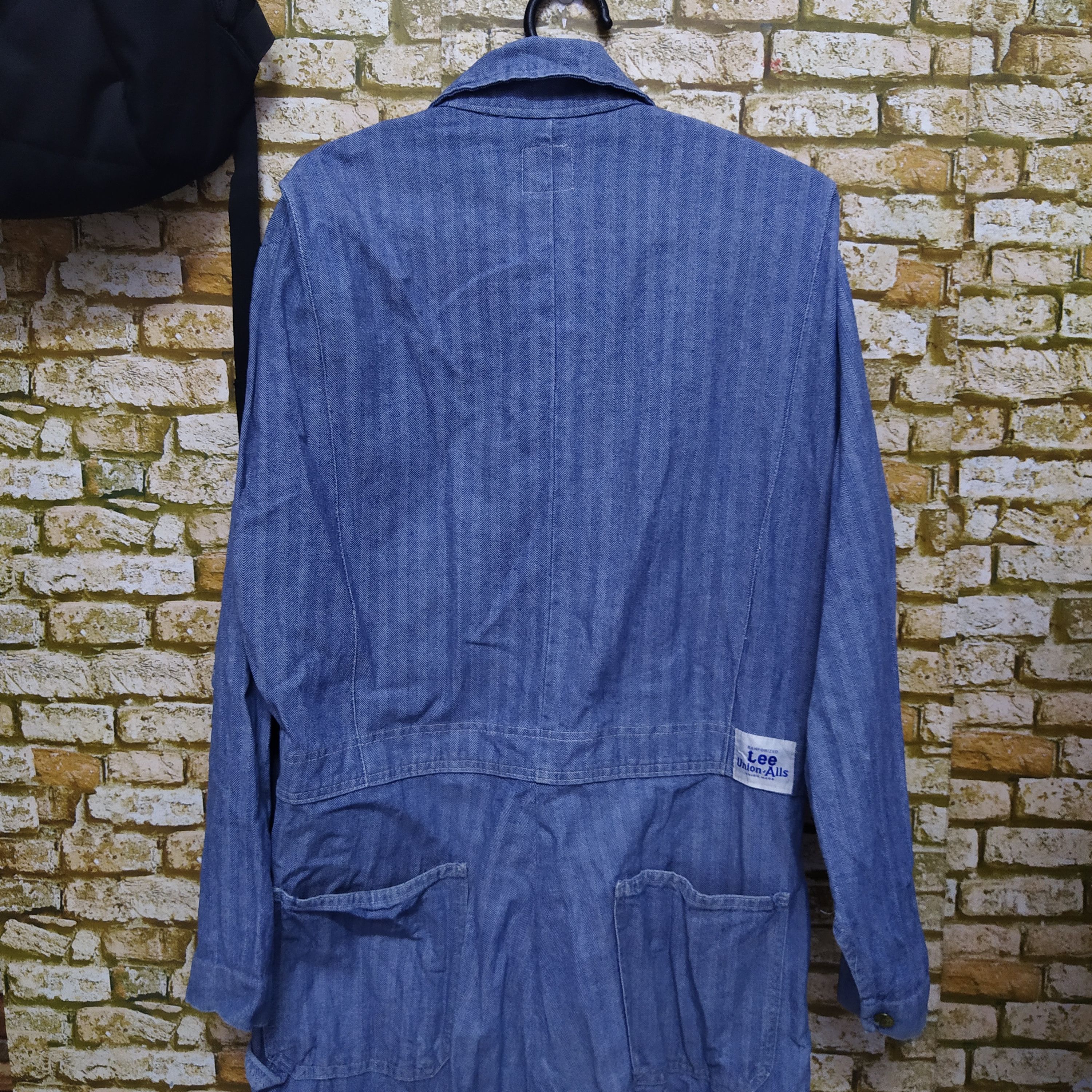 Lee VTG LEE UNIONMADE HERRINGBONE COVERALL (D542) Size US 40 / EU 56 - 7 Thumbnail