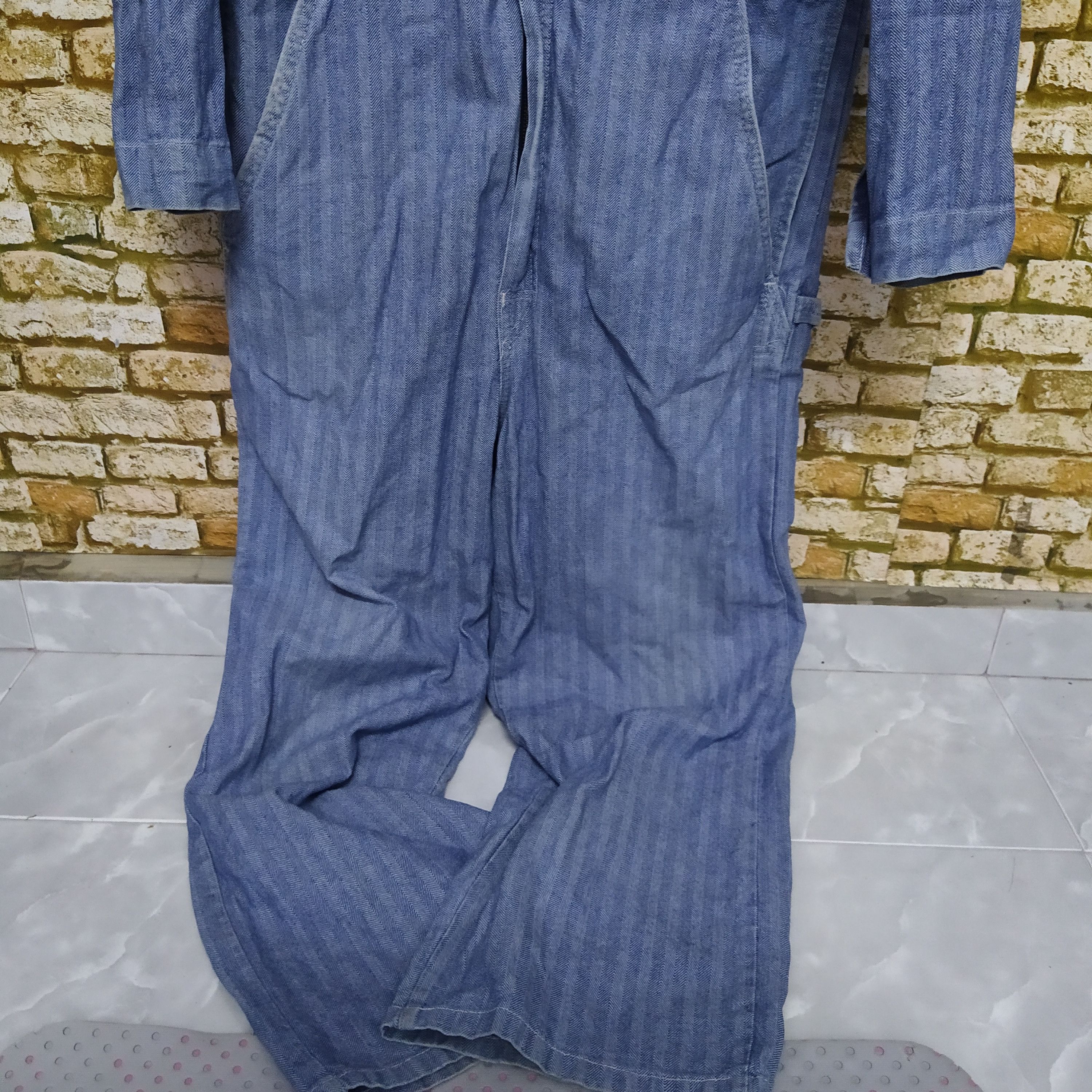 Lee VTG LEE UNIONMADE HERRINGBONE COVERALL (D542) Size US 40 / EU 56 - 2 Thumbnail
