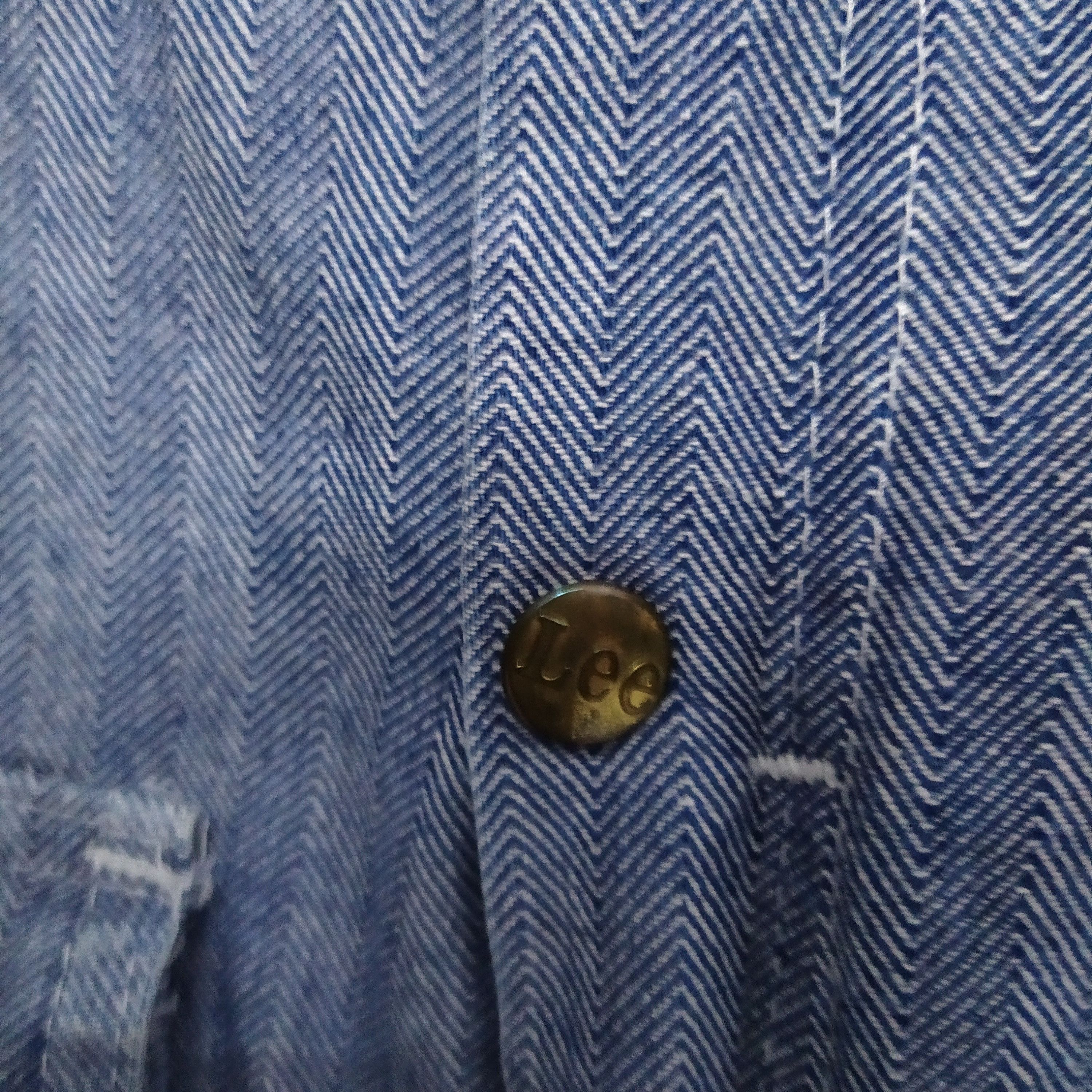 Lee VTG LEE UNIONMADE HERRINGBONE COVERALL (D542) Size US 40 / EU 56 - 4 Thumbnail