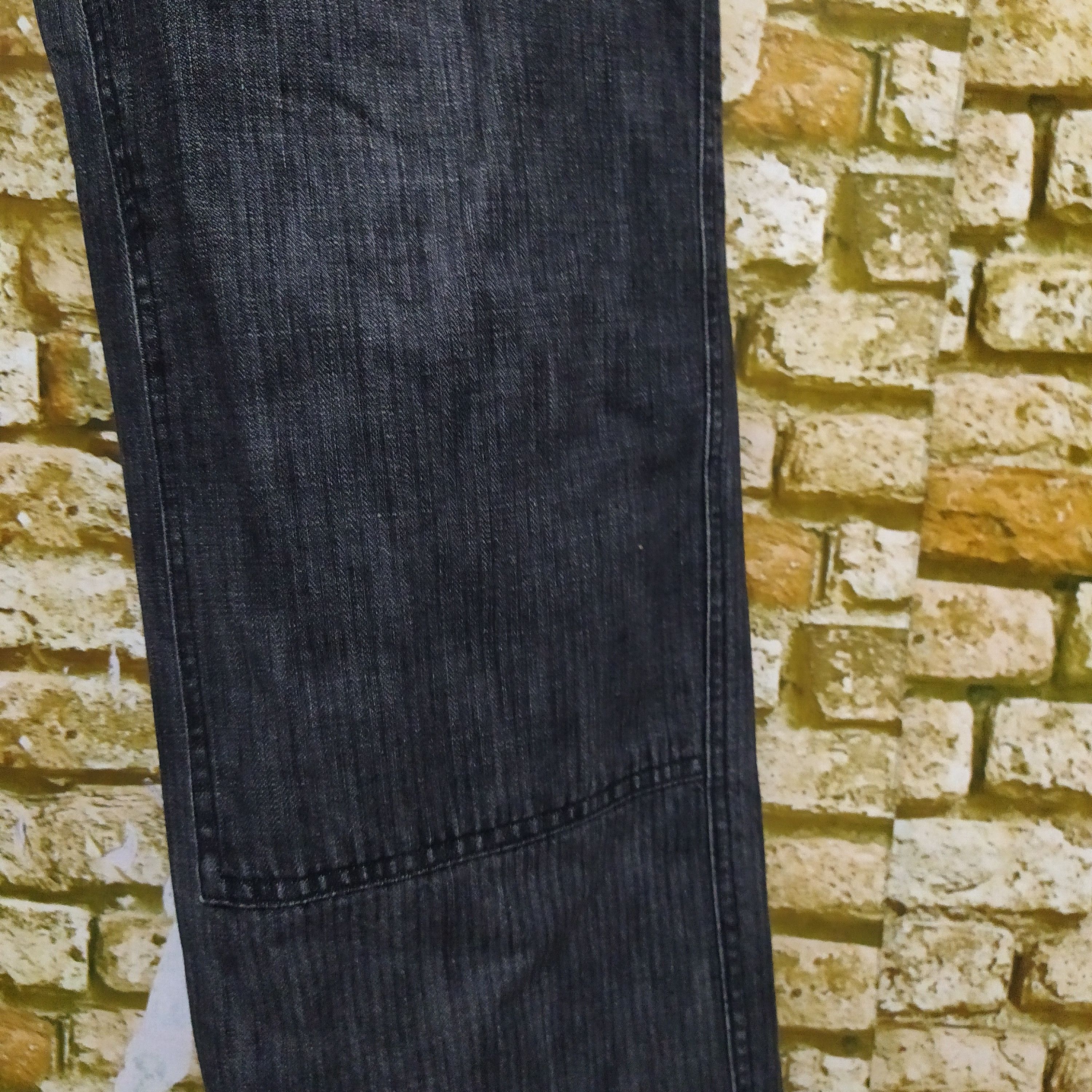 Japanese Brand CONCAVE ATTEMPT EMPT DOUBLE KNEE DENIM (D543) w32 Size US 32 / EU 48 - 3 Thumbnail