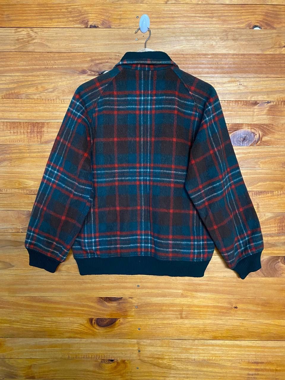 Vintage Vintage Scott Brawn Wool Checkered Jacket Size US M / EU 48-50 / 2 - 5 Thumbnail