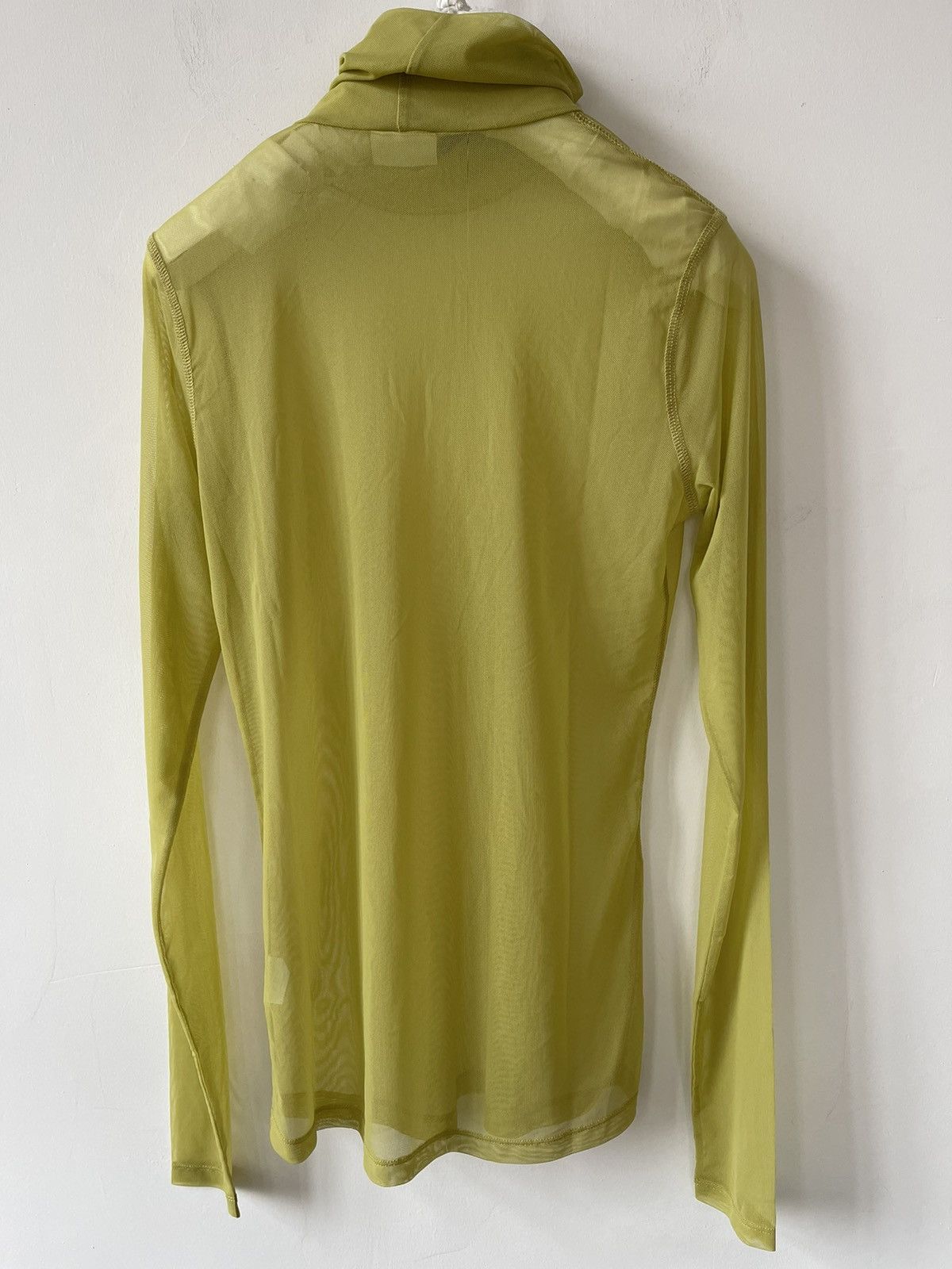 Dries Van Noten Stretch-Mesh Turtleneck Top Size US L / EU 52-54 / 3 - 2 Thumbnail