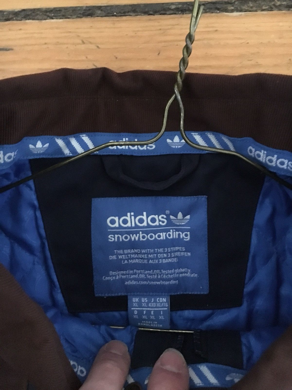 Adidas 🔥 Heavy Insulated Waterproof Snowboarding Jacket Size US XL / EU 56 / 4 - 4 Thumbnail