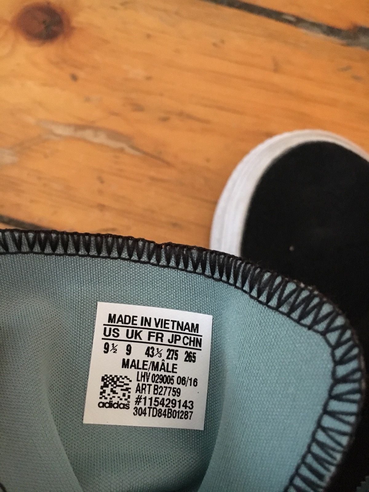Adidas 🔥 Rare Light Blue Real Stripe Suede Skateboarding Adi Ease Size US 9.5 / EU 42-43 - 3 Thumbnail
