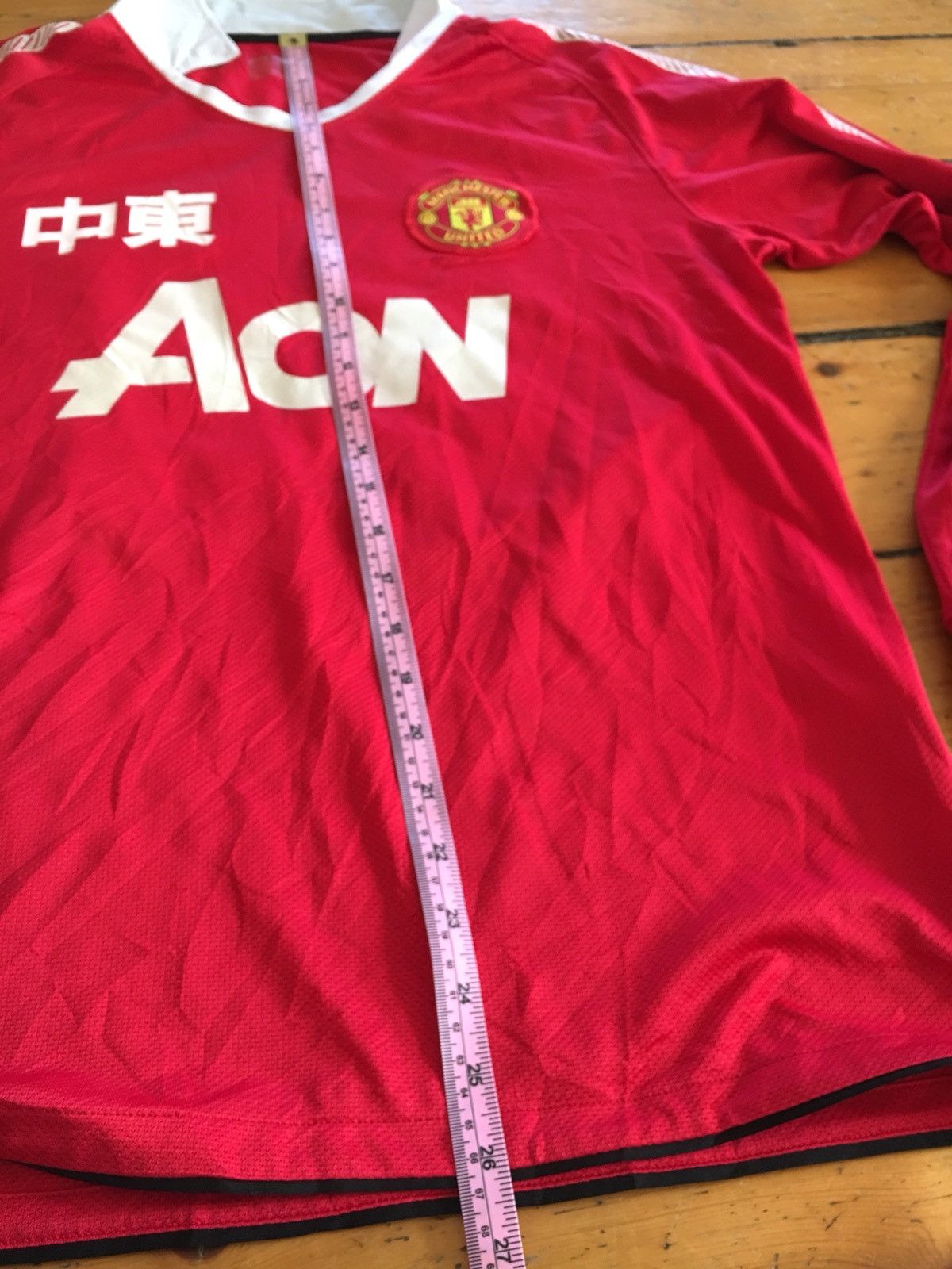 Vintage Vtg 🔥Soccer Long Sleeve Mesh Jersey Size US M / EU 48-50 / 2 - 7 Thumbnail