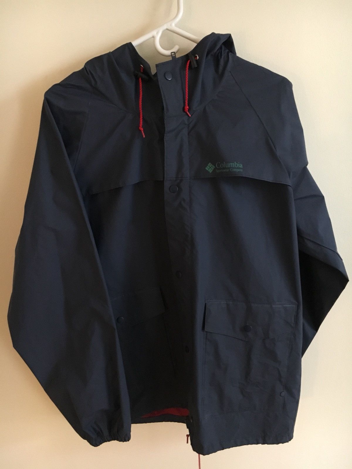 Columbia × Vintage Vtg 90s 🔥Rain Coat Jacket Size US M / EU 48-50 / 2 - 5 Thumbnail