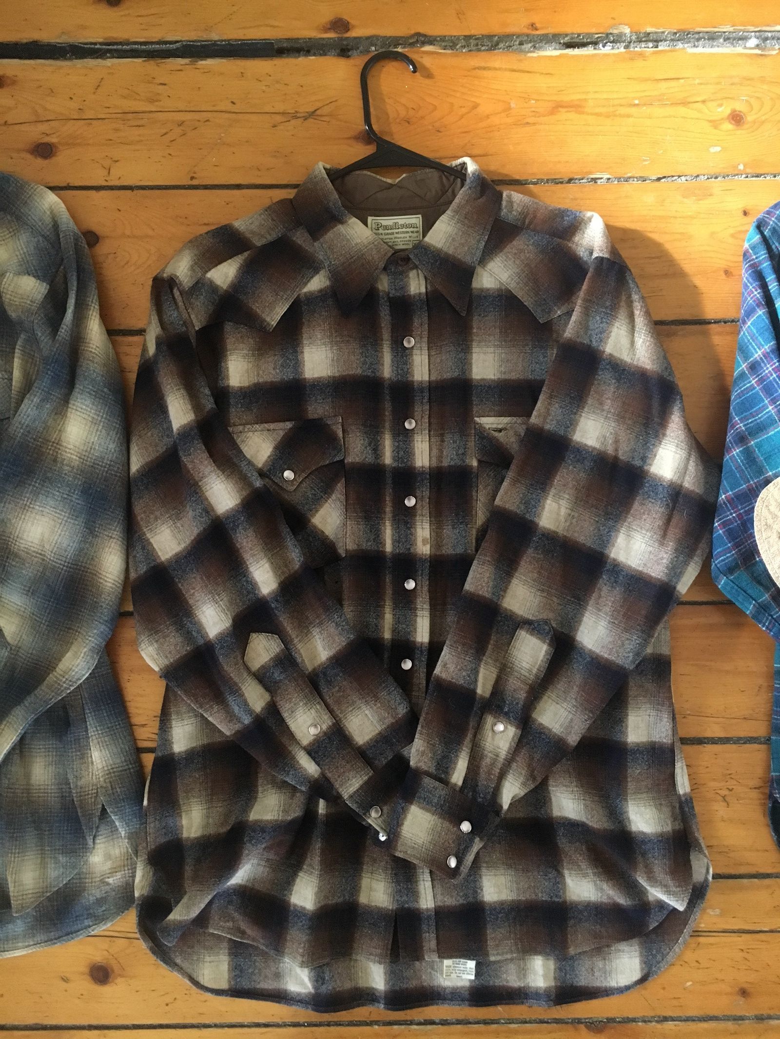 Pendleton × Vintage Vtg 🔥Vintage Pendleton Button Up Shirt Size US XL / EU 56 / 4 - 1 Thumbnail