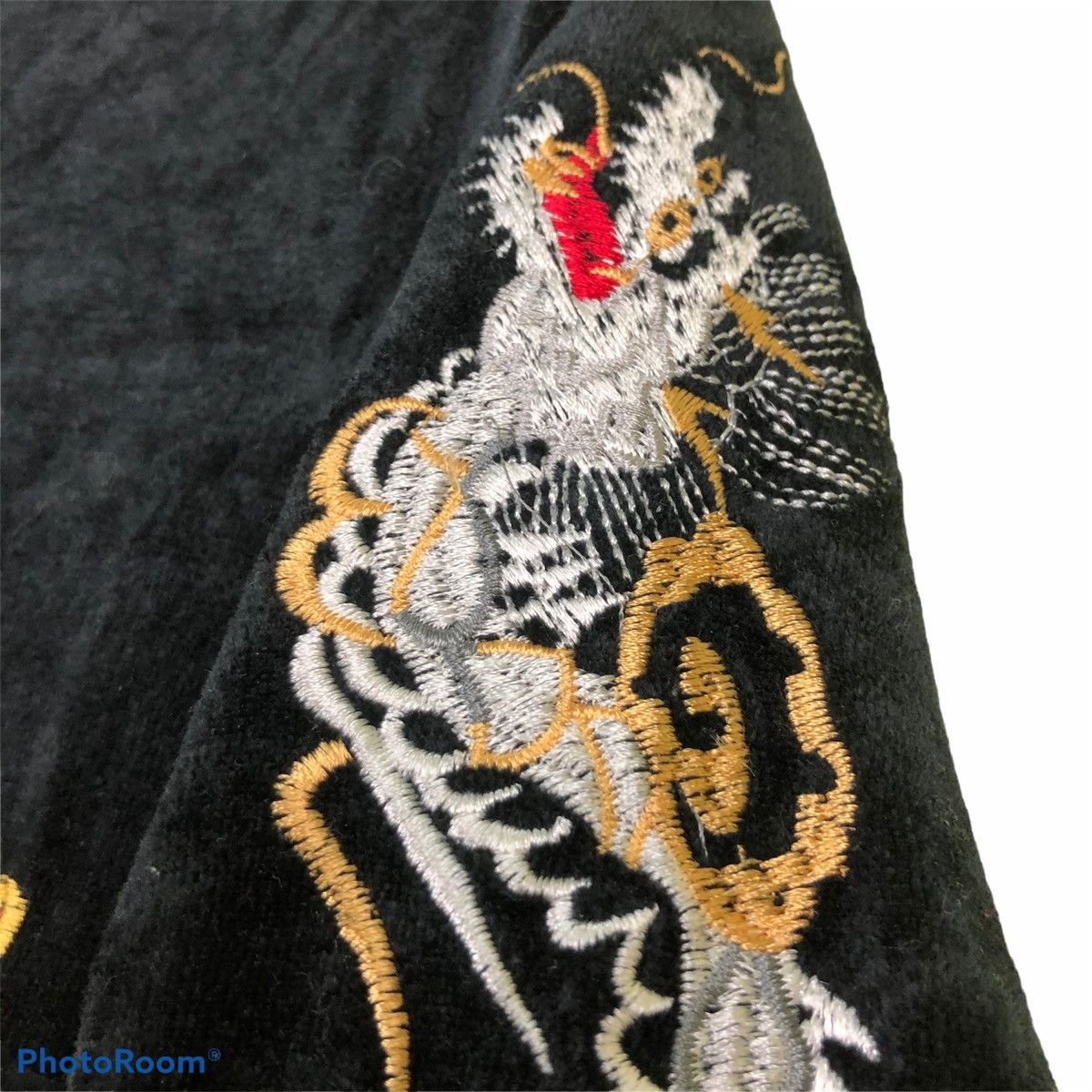Japanese Sukajan Tiger All Embroided Reversible