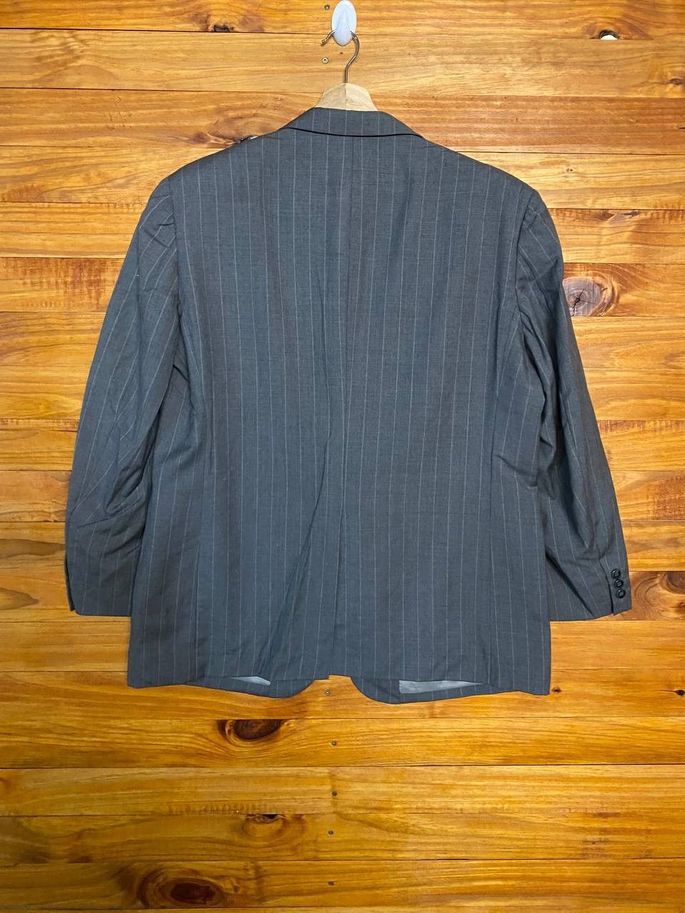 Ermenegildo Zegna Vintage Suit Coat Made In Japan Size US L / EU 52-54 / 3 - 4 Thumbnail